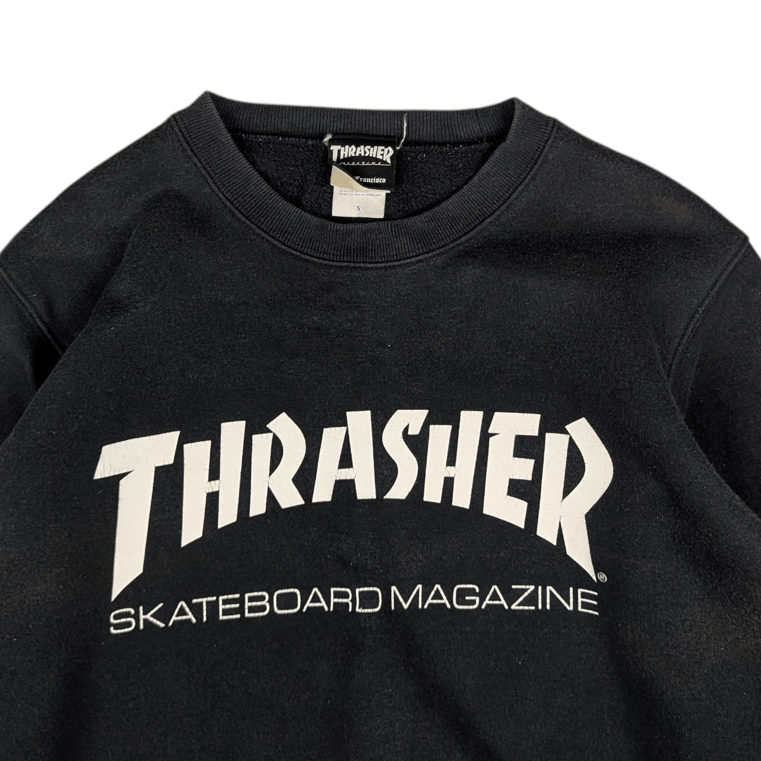Thrasher Vintage 90's TRASHER Skateboard Magazine Jumper Sweatshirt Size S / US 4 / IT 40 - 6 Thumbnail