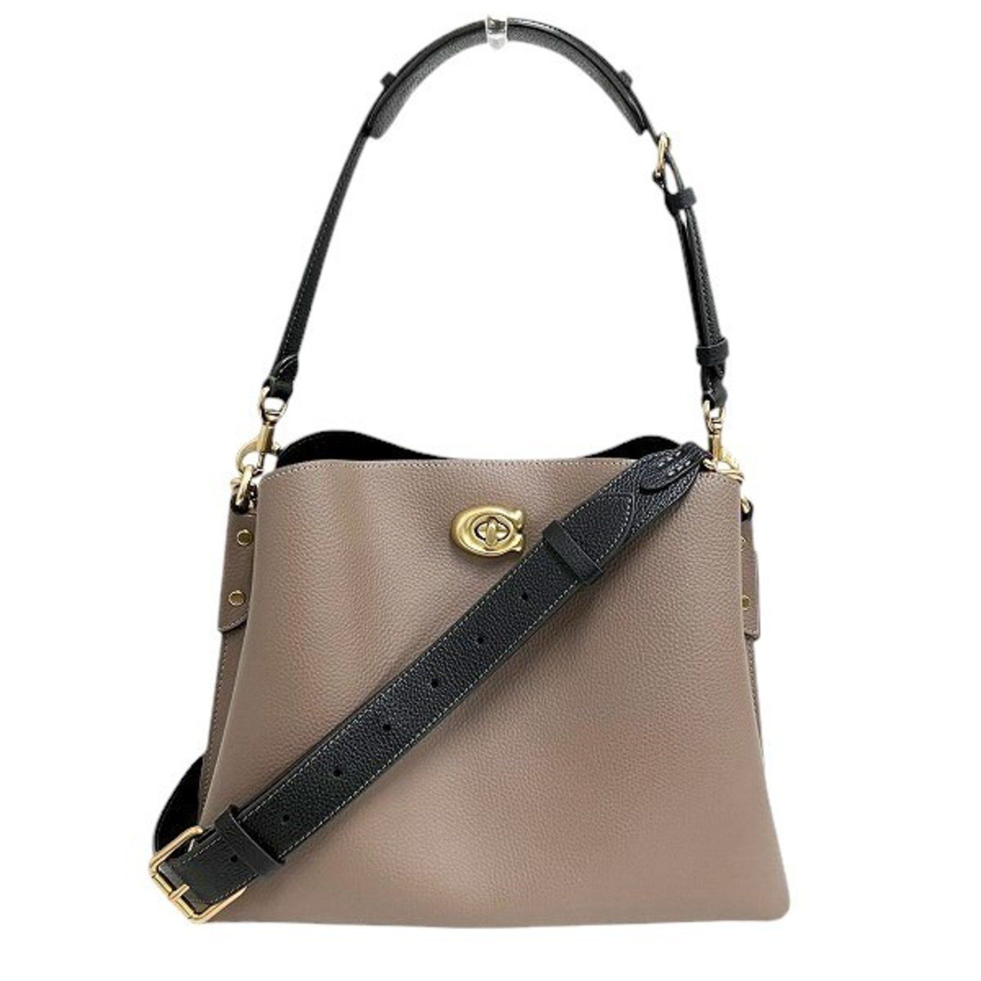 Coach Willow C2590 Beige Shoulder Bag For Women