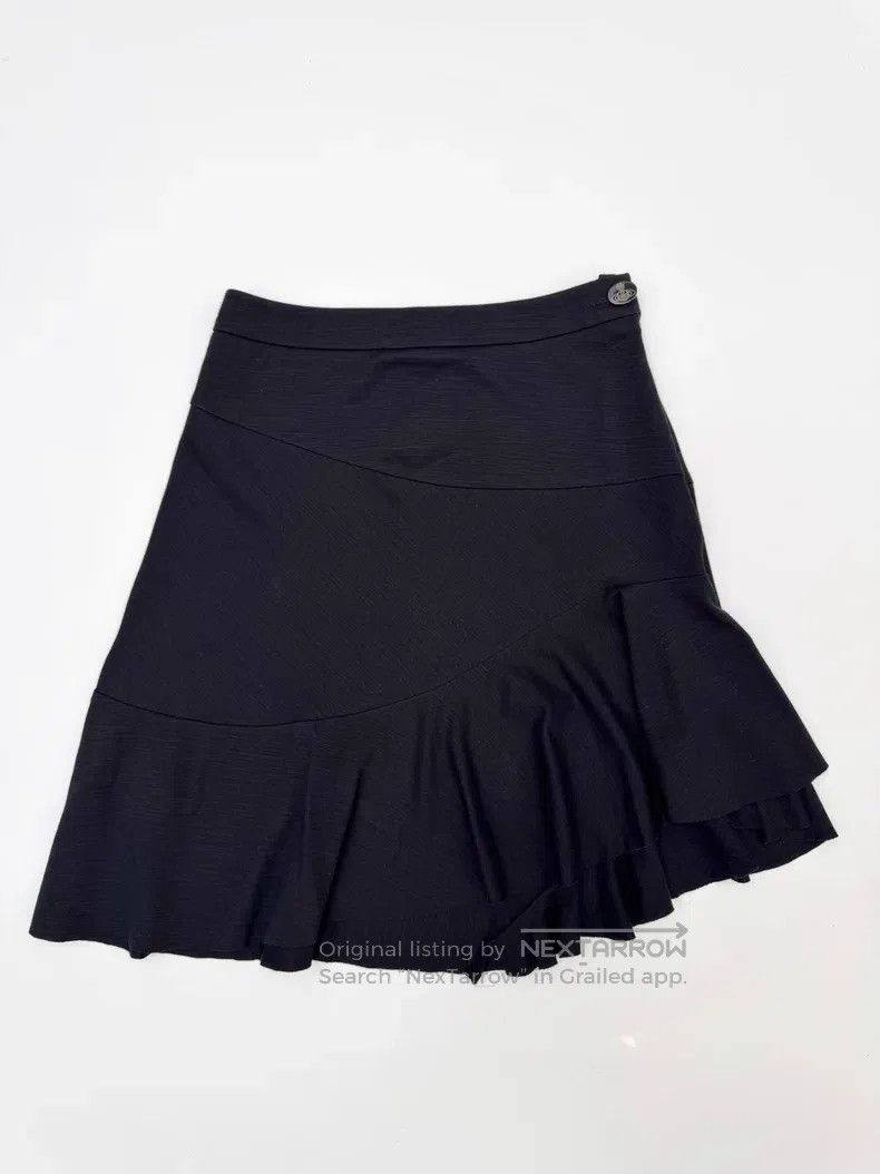 Vivienne Westwood Vivienne Westwood size 1 Black Lotus Leaf Umbrella Skirt Size 22" - 2 Thumbnail
