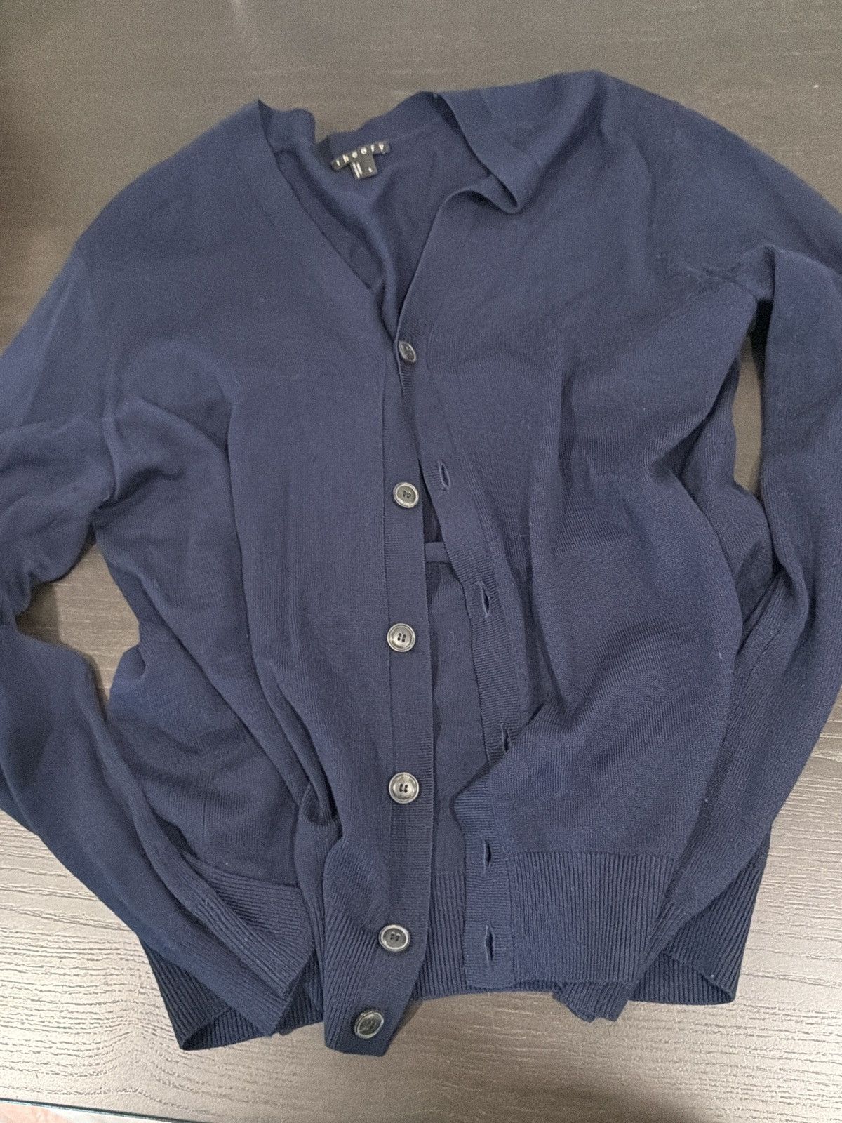 Theory Theory Mens Button Up Cardigan Sweater Size US L / EU 52-54 / 3 - 3 Thumbnail