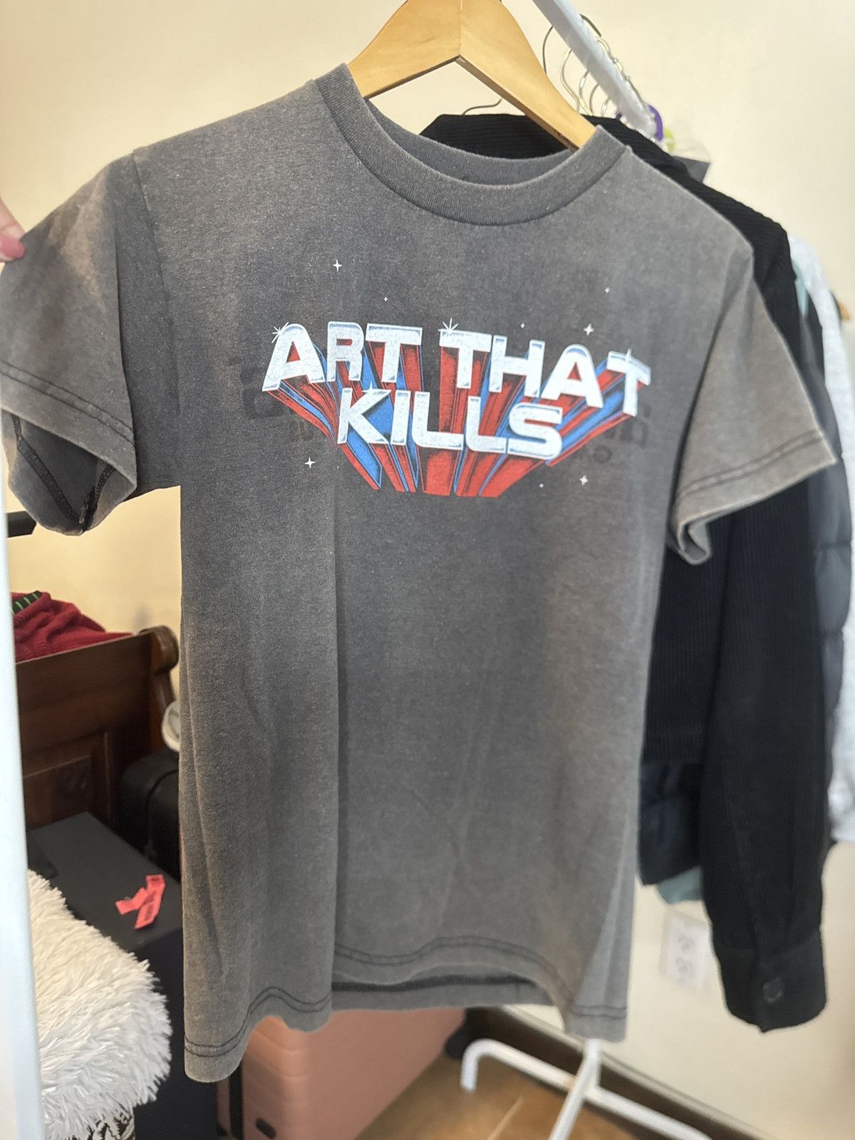 Gallery Dept. Gallery Dept. - Reversible Tee - “Art that Kills” - Grey Size US XS / EU 42 / 0 - 1 Thumbnail