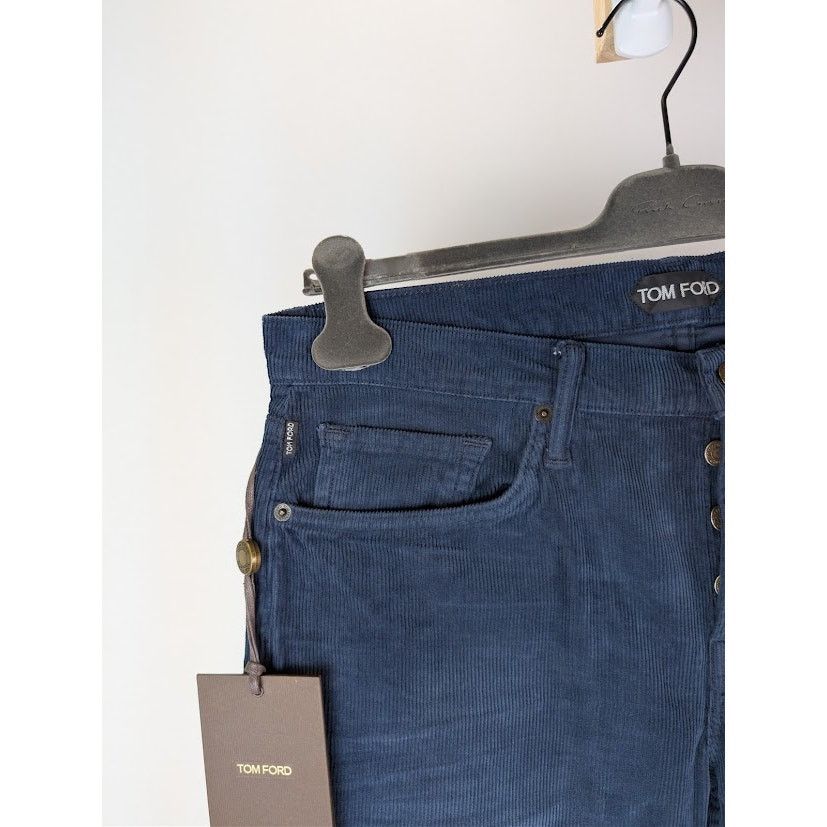 Tom Ford o1rshd1 Straight Denim Jeans in Blue Size US 33 - 6 Thumbnail