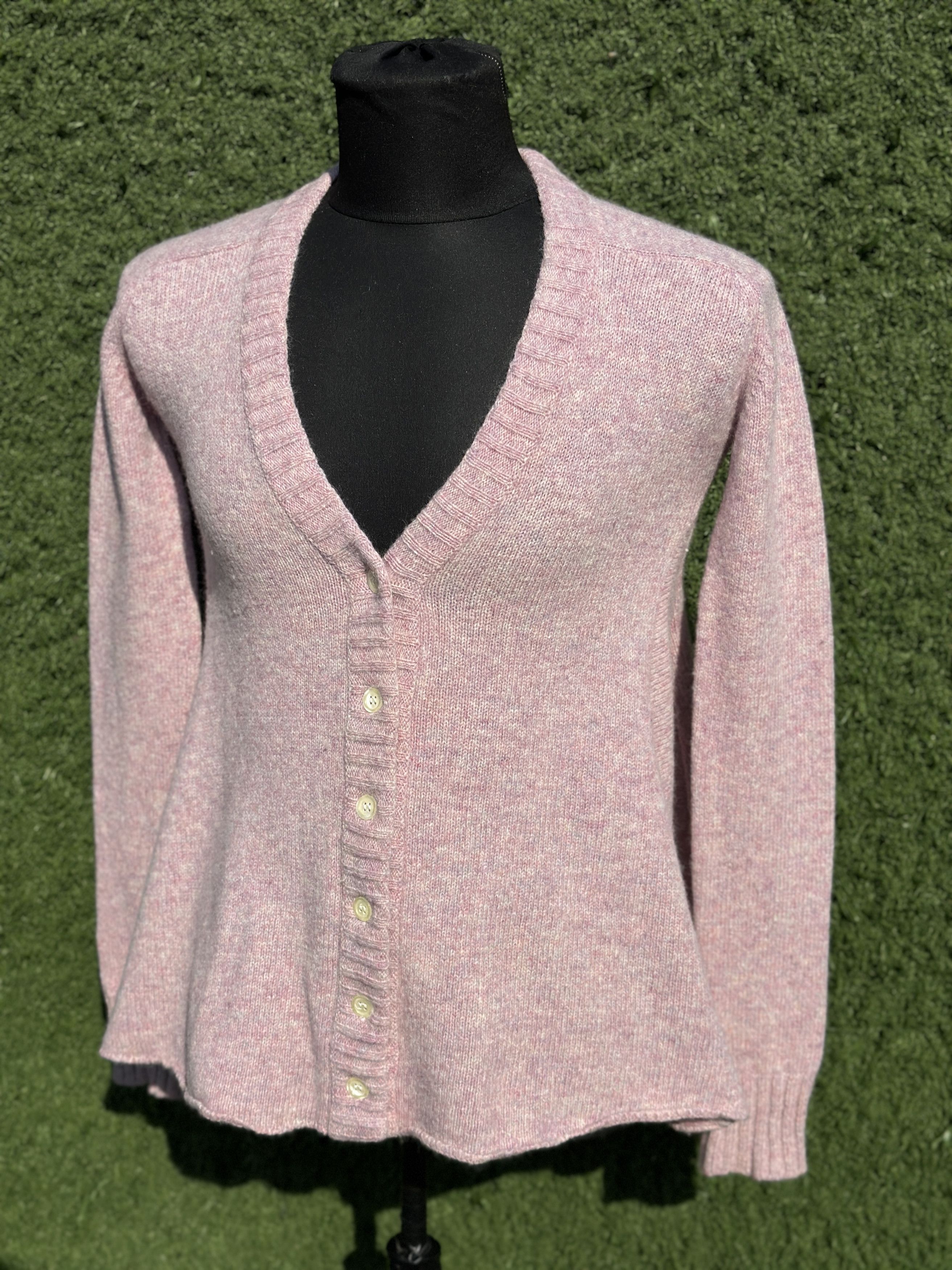 Balenciaga Balenciaga Knits 100% Wool Flared Raglan Cardigan 36 Size XS / US 0-2 / IT 36-38 - 6 Thumbnail