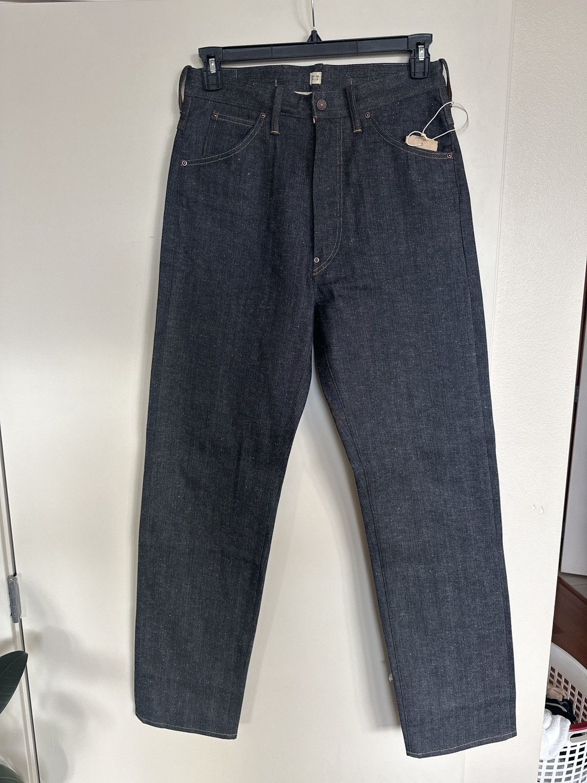 Taiga Takahashi Taiga Takahashi Lot 702 Raw Indigo Denim Trousers Size US 32 / EU 48 - 11 Thumbnail