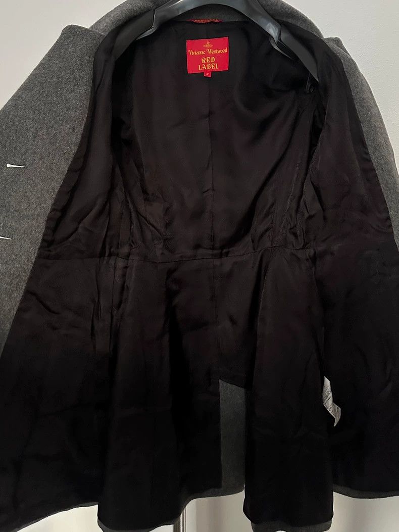 Vivienne Westwood Vivienne Westwood Gray wool overcoat Size S / US 4 / IT 40 - 8 Thumbnail