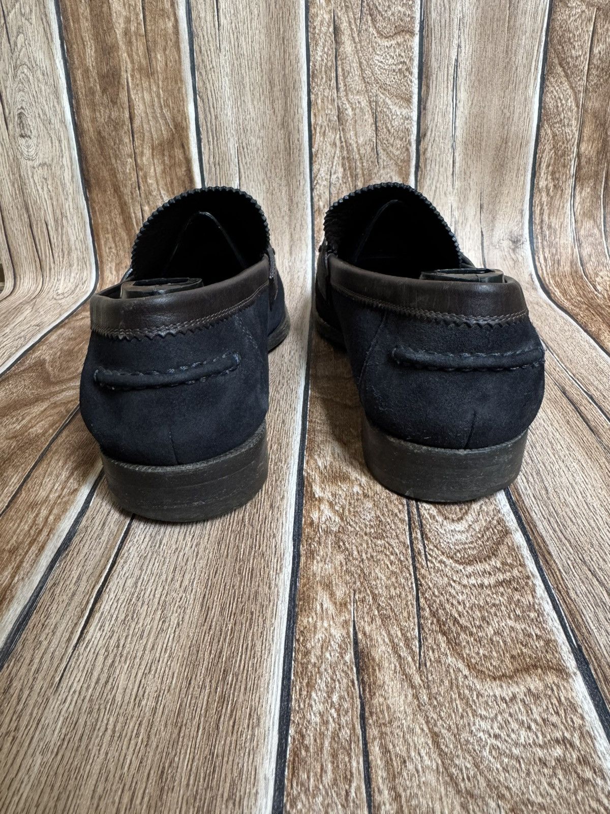 Louis Vuitton suede leather loafers Size US 9.5 / EU 42-43 - 15 Thumbnail