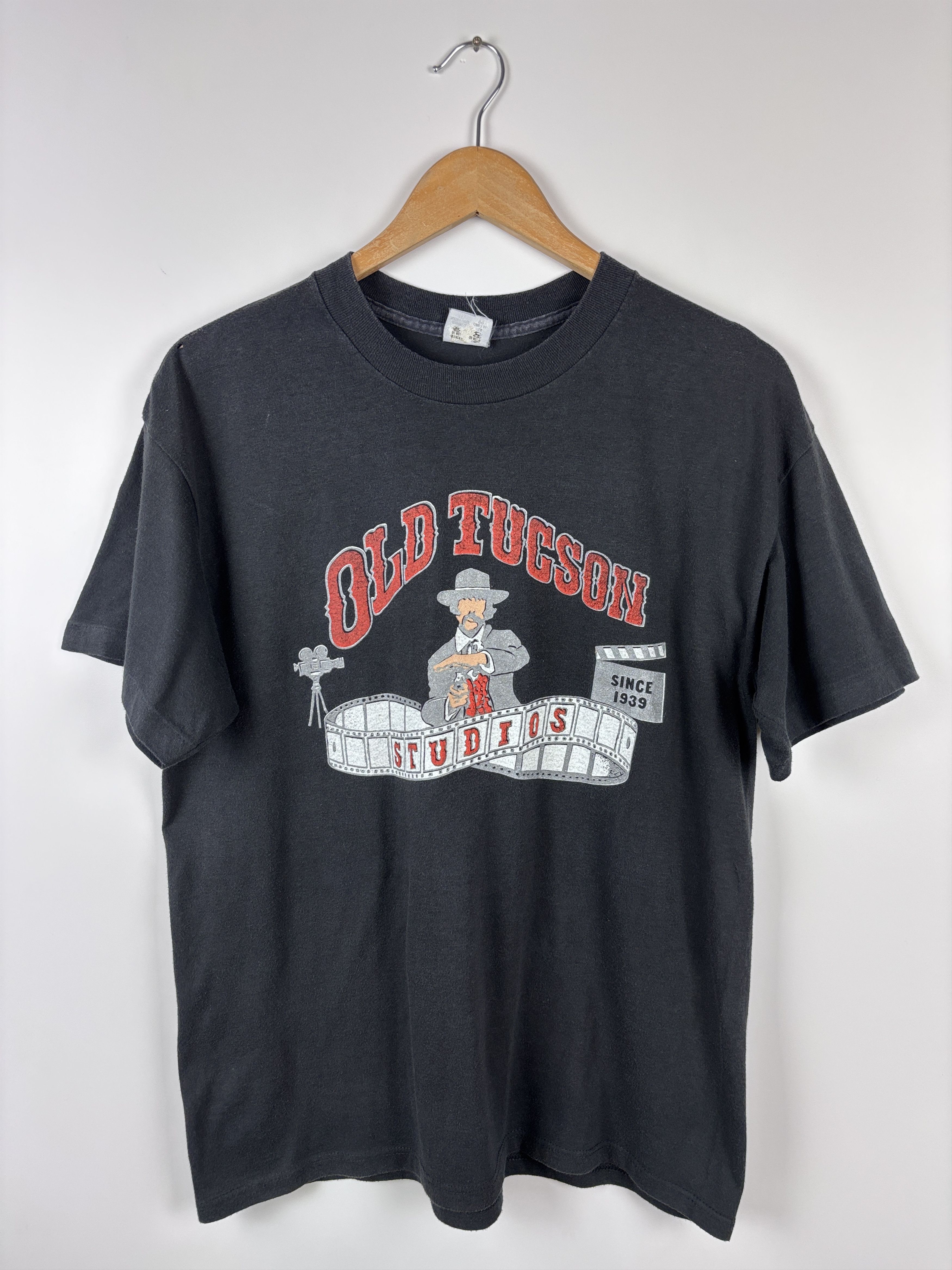 Vintage Vintage Old Tucson Studios T-Shirt Touch of Gold Black M Size US M / EU 48-50 / 2 - 1 Thumbnail