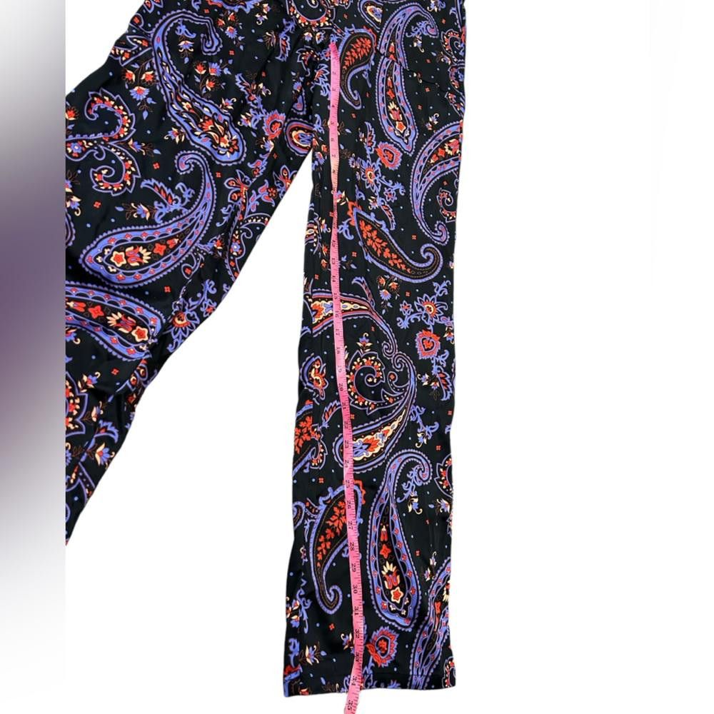 REVOLVE DANIELLE BERNSTEIN l Paisley-Print Ruched Jumpsuit 14 Size 36" / US 14 / IT 50 - 7 Thumbnail