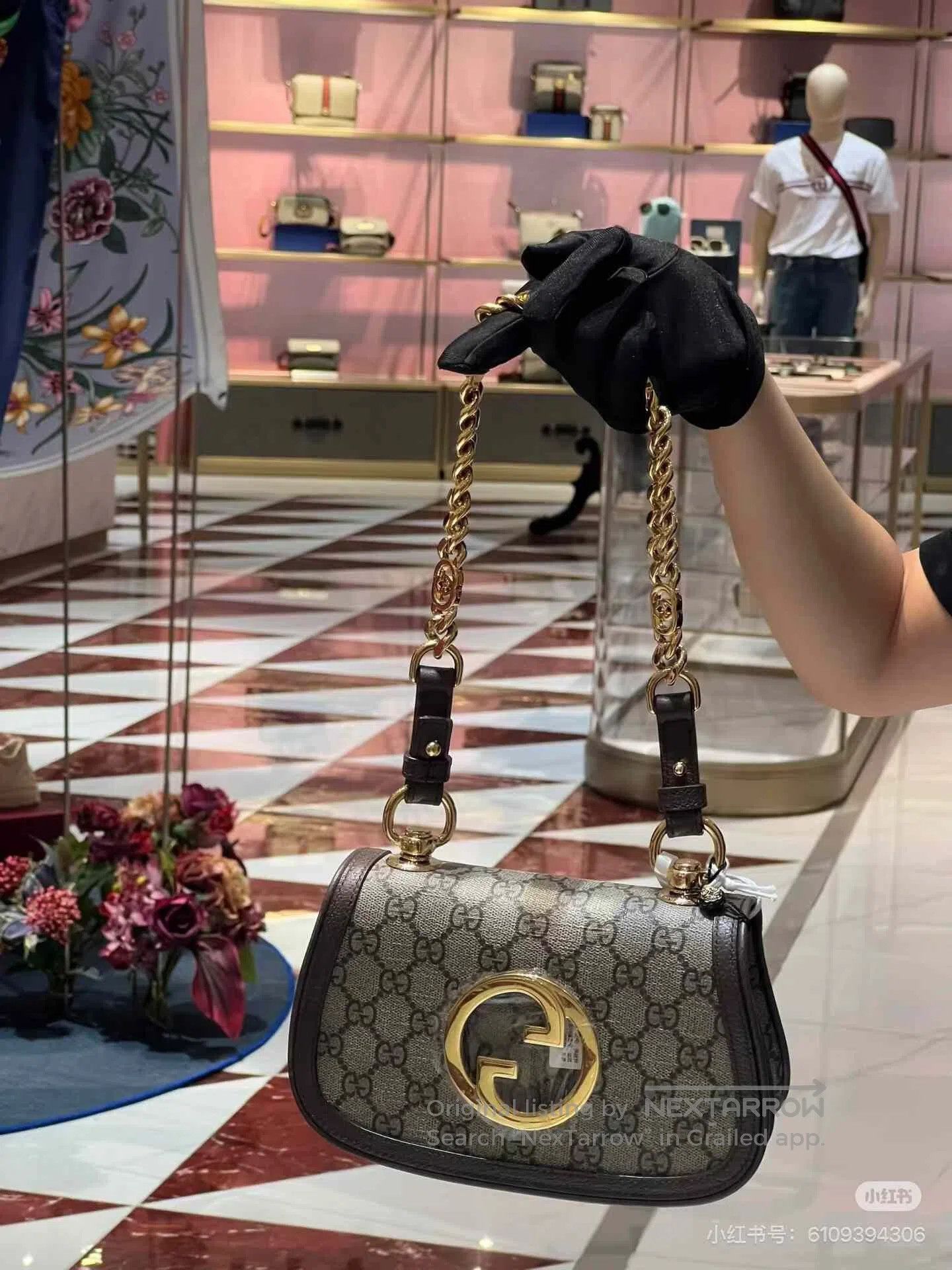 Gucci Gucci Blondie Mini Saddle Bag. Size ONE SIZE - 2 Thumbnail