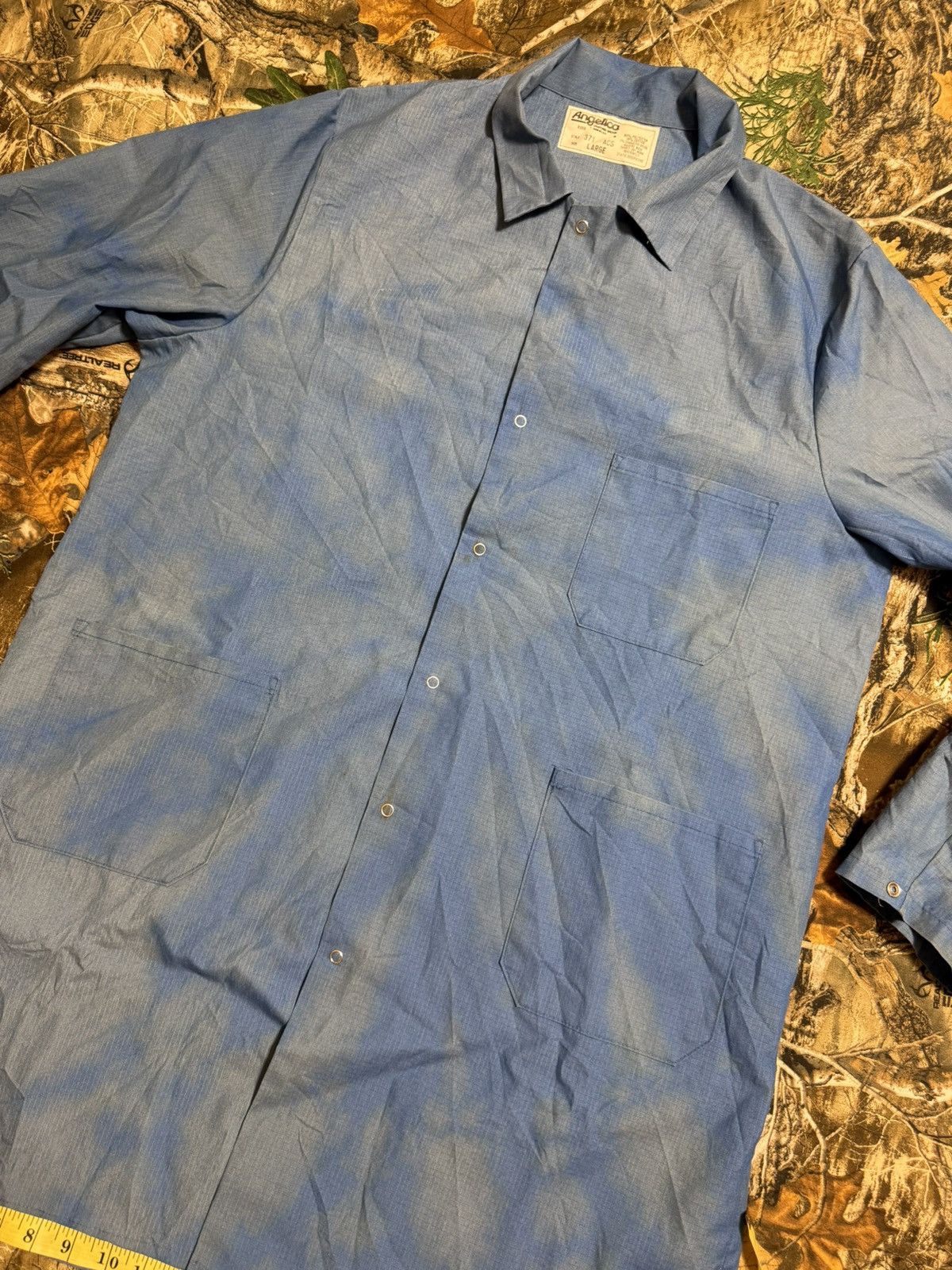 Vintage ***FINAL DROP***RARE 90s CUSTOM RIPSTOP LONG COAT L Size US L / EU 52-54 / 3 - 6 Thumbnail