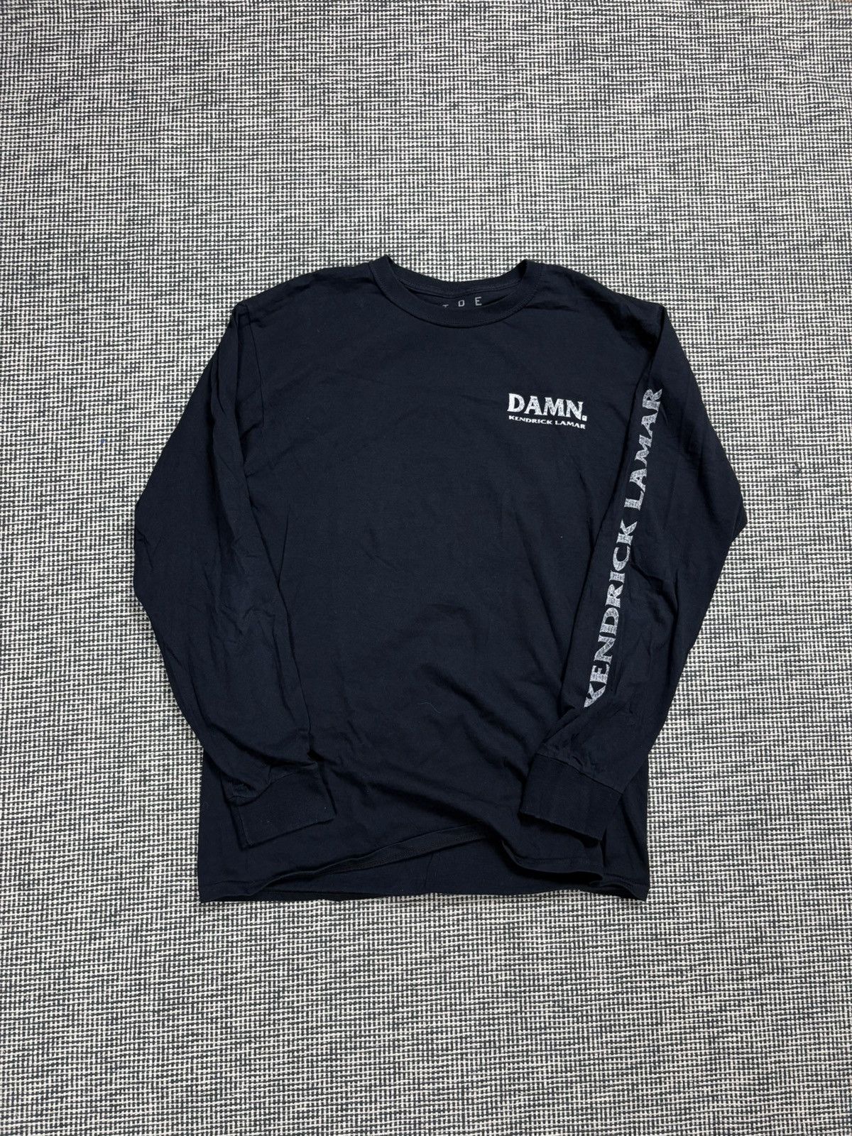 激レア kendrick lamar DAMN. ロンT 日本未発売 XL Kendrick Lamarケンドリックラマー DAMN. 長袖Tシャツ ロンT