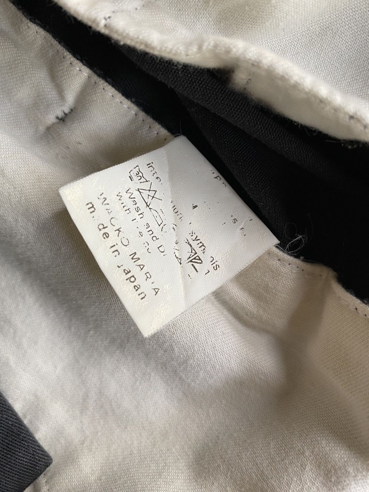 Wacko Maria WACKO MARIA TOKYO Men formal pants in black Size US 32 / EU 48 - 11 Thumbnail