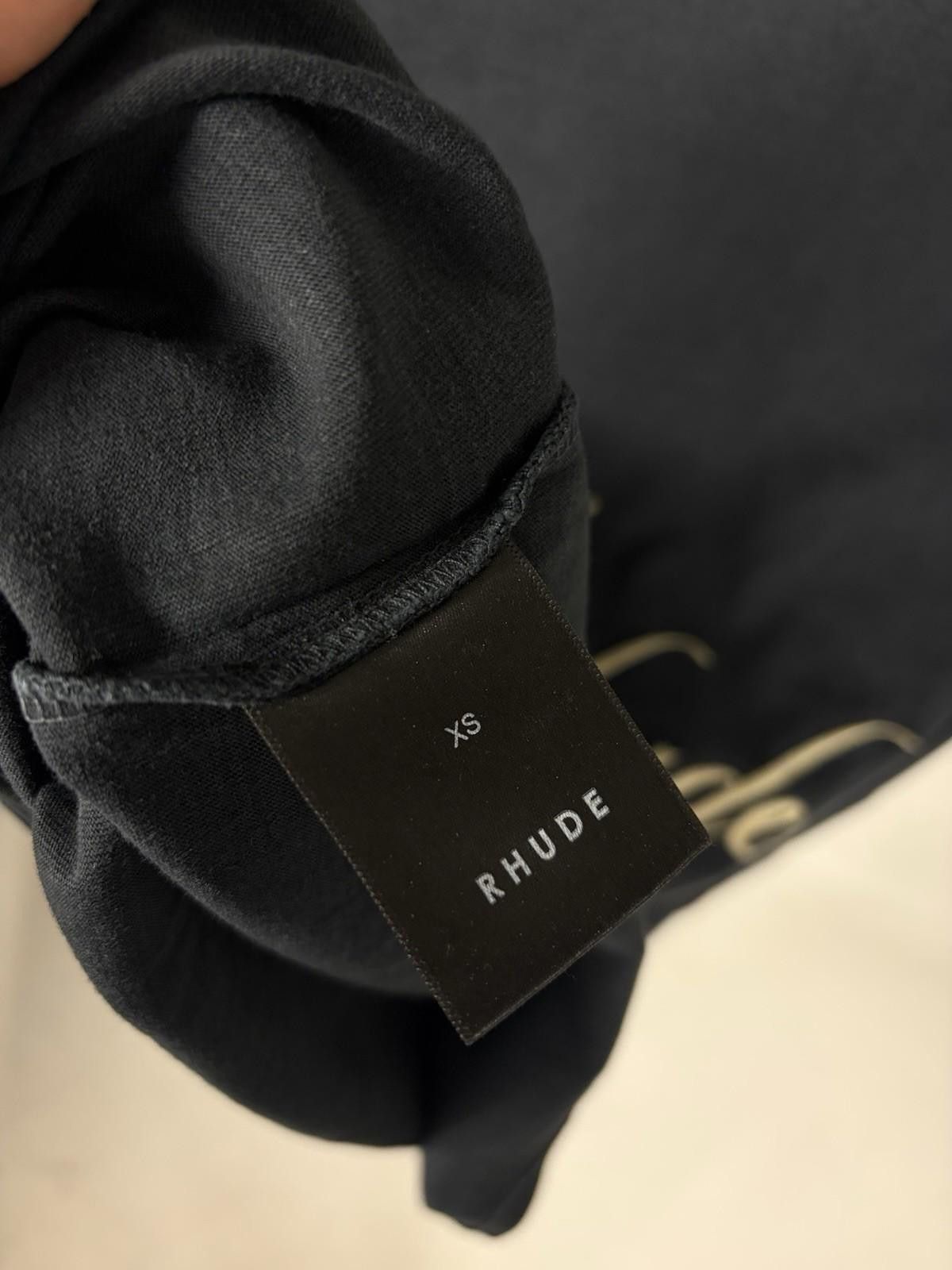 Rhude Rhude Heavy Cotton Embroidered Logo T - Shirt Size US XS / EU 42 / 0 - 4 Thumbnail