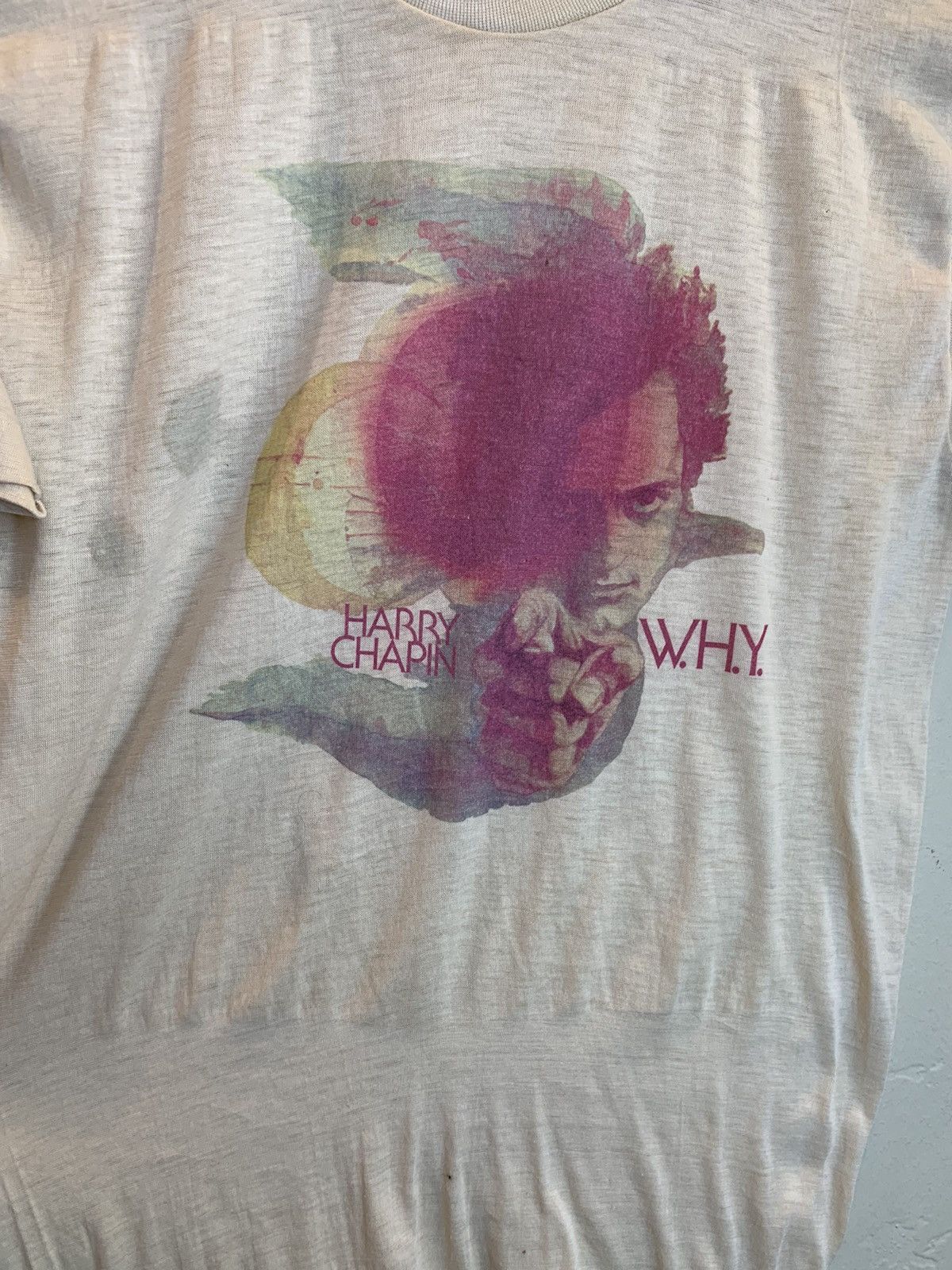 Band Tees *RARE* Vintage 1974 Harry Chapin Verities & Balderdash Shirt Size US M / EU 48-50 / 2 - 5 Thumbnail