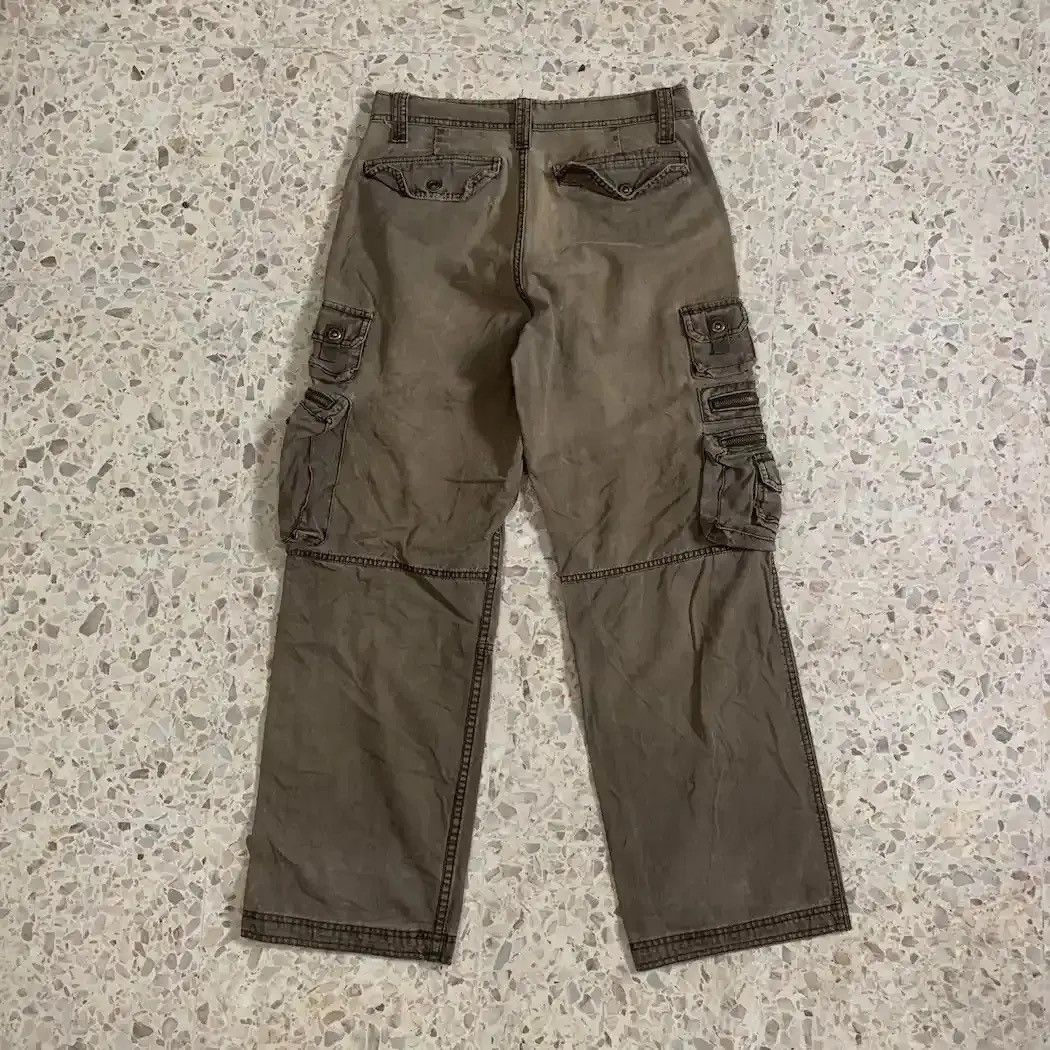 Japanese Brand OLD NAVY UTILITY 3D POCKET FADED MULTIPOCKET TROUSERS CARGO Size US 28 / EU 44 - 8 Thumbnail