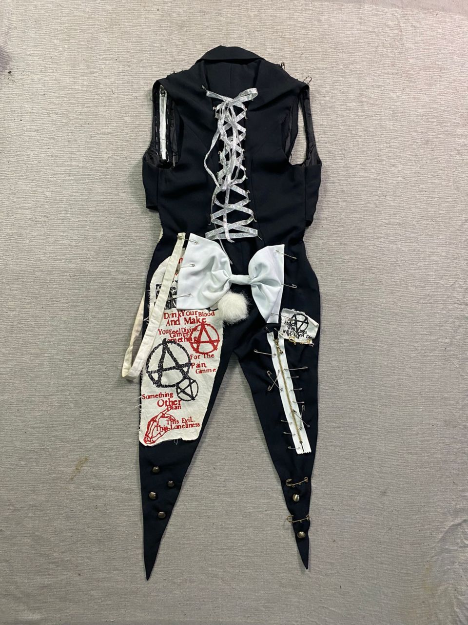 If Six Was Nine × Seditionaries Sugar Punk Rave Women's Waistcoat Vest Vampire Style Size S / US 4 / IT 40 - 6 Thumbnail