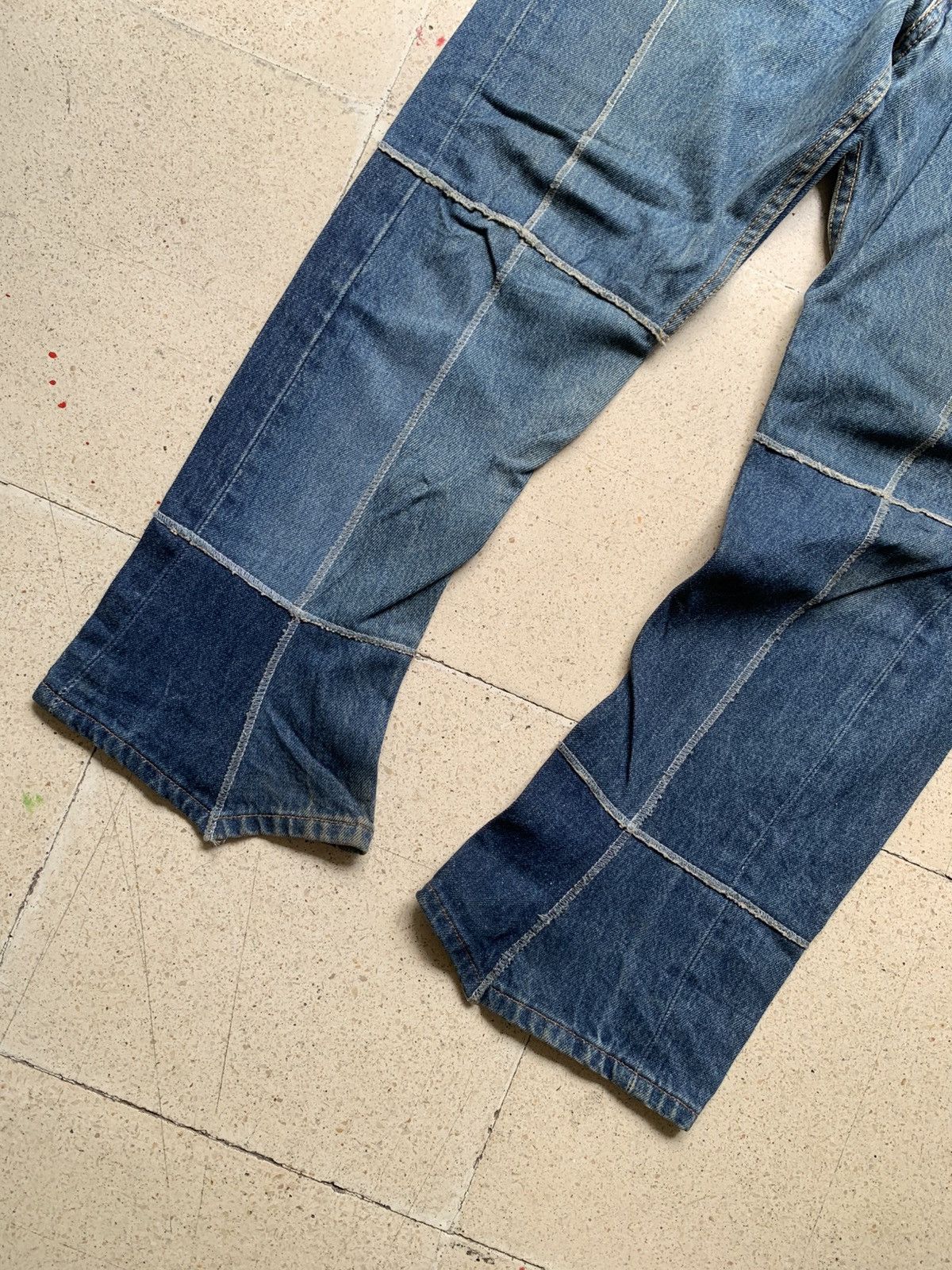 Takahiromiyashita The Soloist. Rebuild reconstructed denim pants Size US 32 / EU 48 - 2 Thumbnail