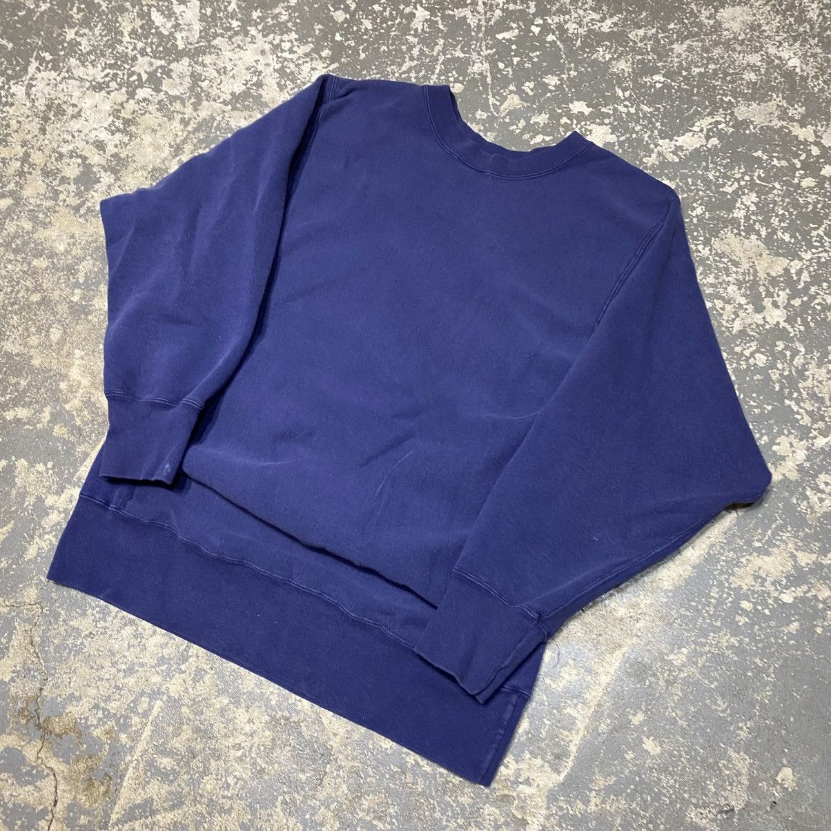 Vintage Vintage Navy Johnstown Reverse Weave Crewneck Sweatshirt 80s Size US L / EU 52-54 / 3 - 10 Thumbnail