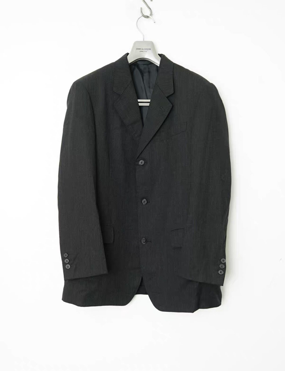 Yohji Yamamoto Yohji Yamamoto AAR Striped Blazer Size US M / EU 48-50 / 2 - 1 Thumbnail