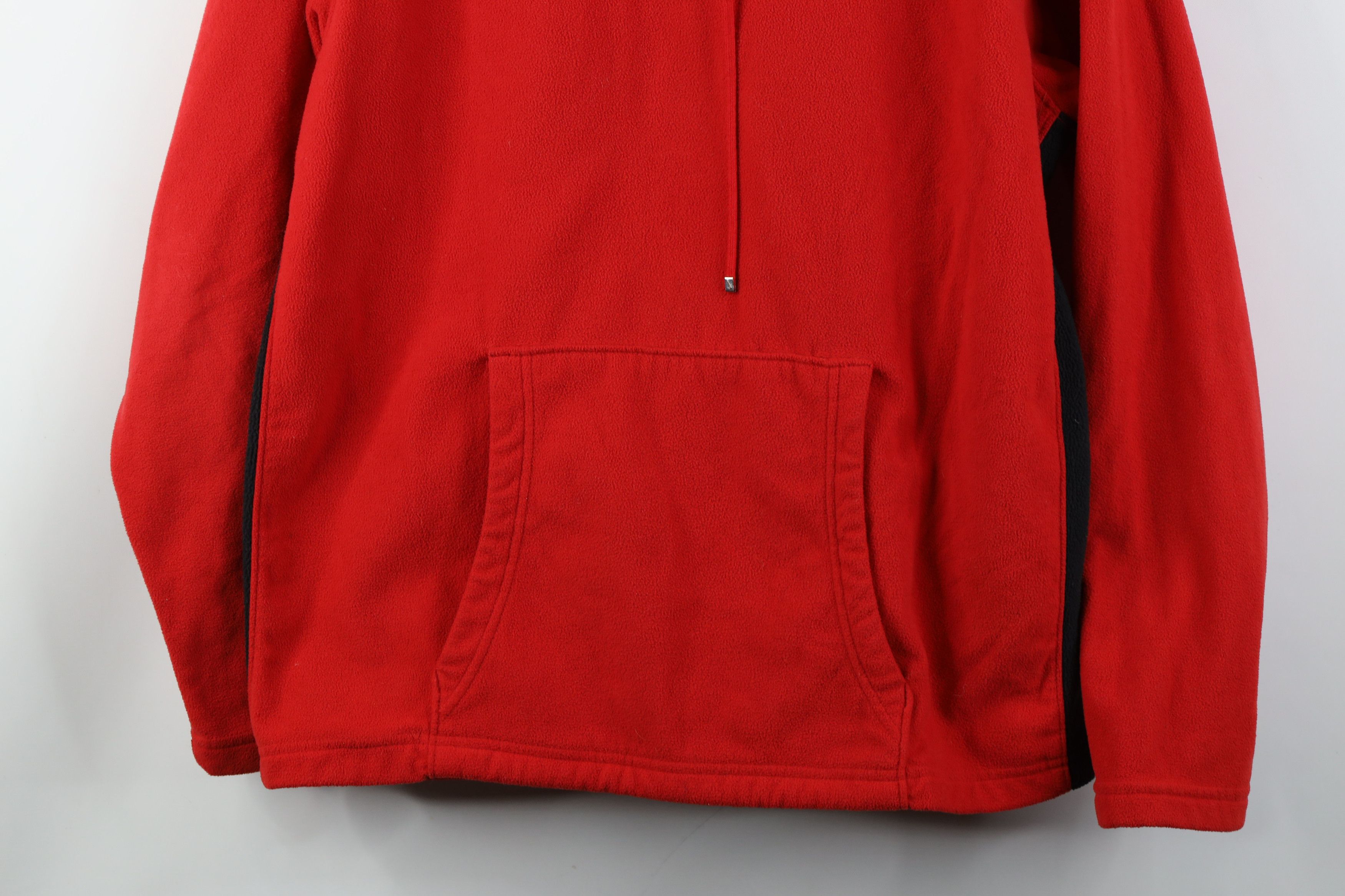 Nike Vintage Y2K Nike Mini Swoosh Fleece Hoodie Sweatshirt Red Size US S / EU 44-46 / 1 - 3 Thumbnail