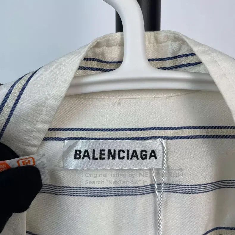 Balenciaga Balenciaga Striped Shirt Size XS / US 0-2 / IT 36-38 - 4 Thumbnail