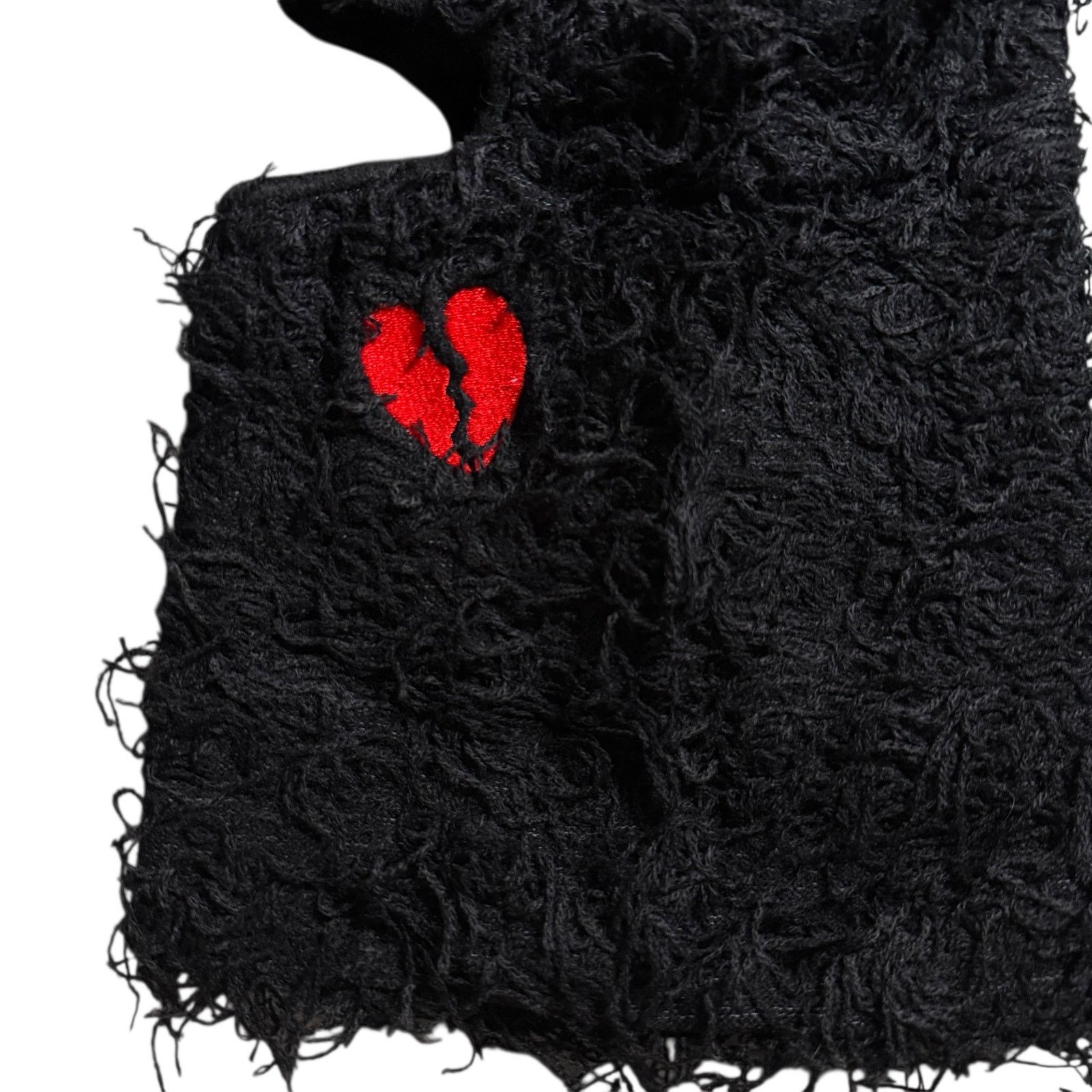 Other Fuzzy Woven Cloth Broken Heart Balaclava Men’s OS - Punk NWT Size ONE SIZE - 6 Thumbnail