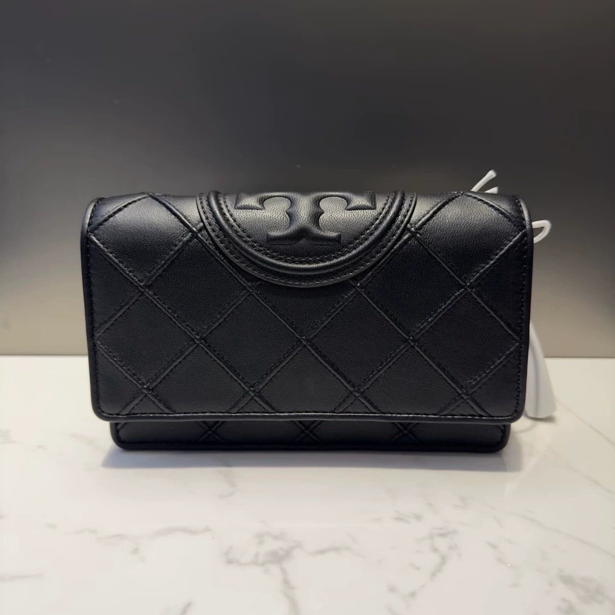 Tory Burch Tory Burch Fleming Black Chain Bag 19x4x12 Size ONE SIZE - 3 Thumbnail