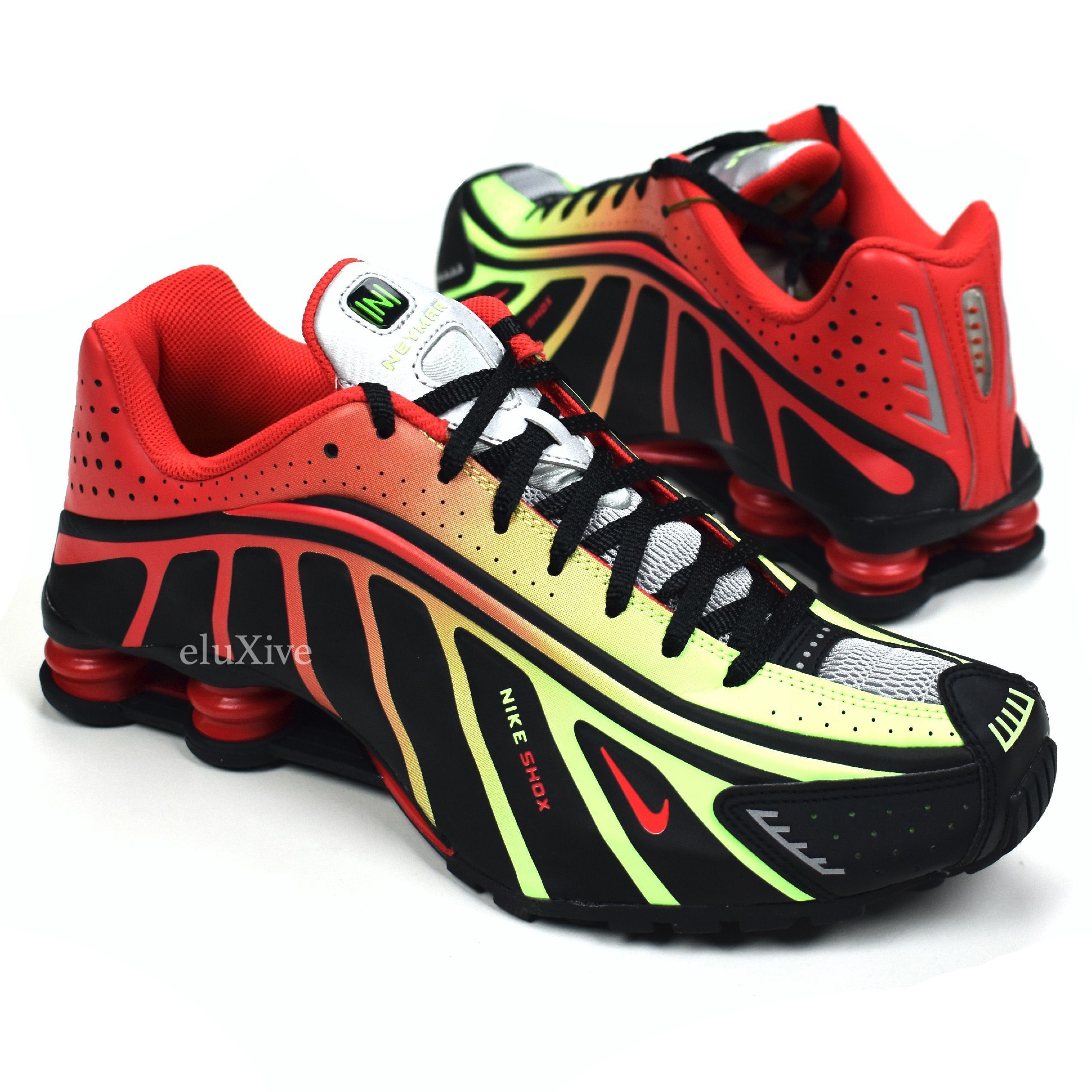 Nike Nike Shox R4 Neymar Jr. Black Gradient DS Size US 10 / EU 43 - 1 Preview