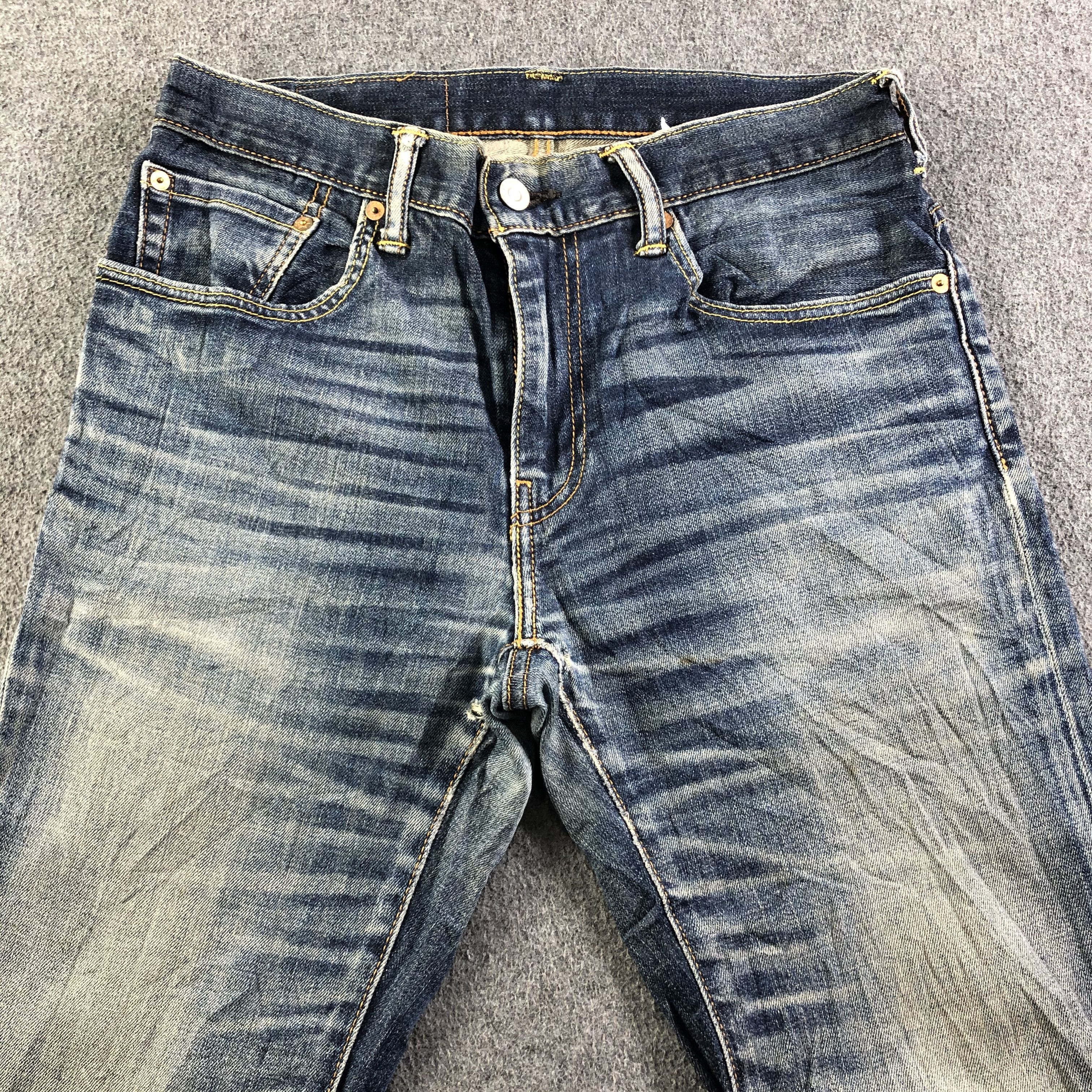 Levi's Vintage Blue Wash Levis 551 Jeans-J3824 Size US 30 / EU 46 - 3 Thumbnail