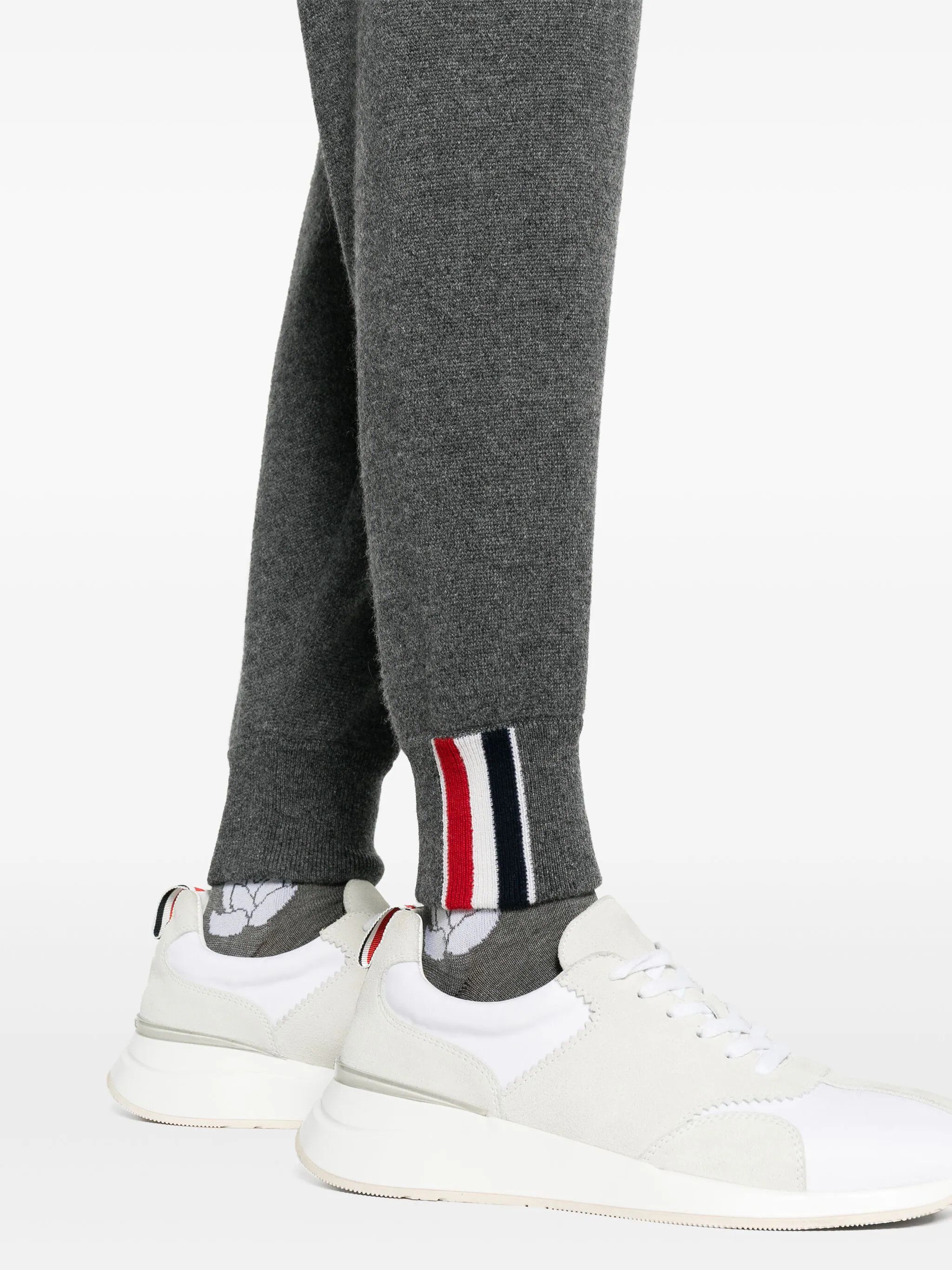 Thom Browne o1s22i1n0924 Cashmere Joggers in Dark Grey Size 28" / US 6 / IT 42 - 5 Thumbnail
