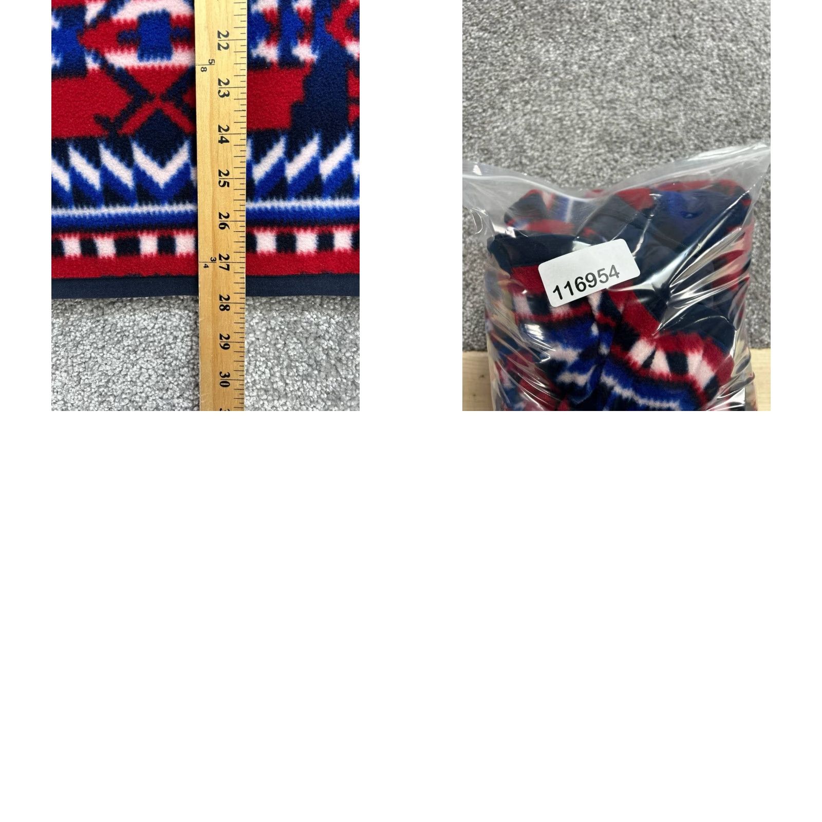 Polo Ralph Lauren VINTAGE Polo Ralph Lauren Jacket Mens Large Multi Fleece Aztec Southwest Pack Away Hood Size US L / EU 52-54 / 3 - 8 Thumbnail