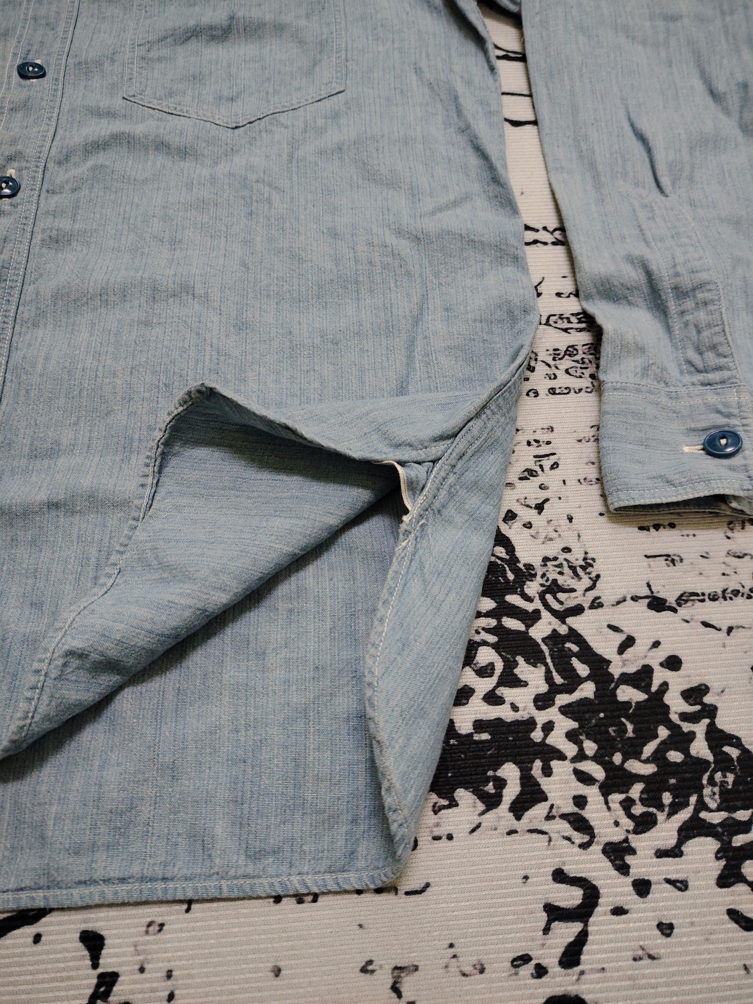 Buzz Rickson's Buzz Rickson's U.S.NAVY x Beams Boy Chambray Shirt Size US M / EU 48-50 / 2 - 5 Thumbnail