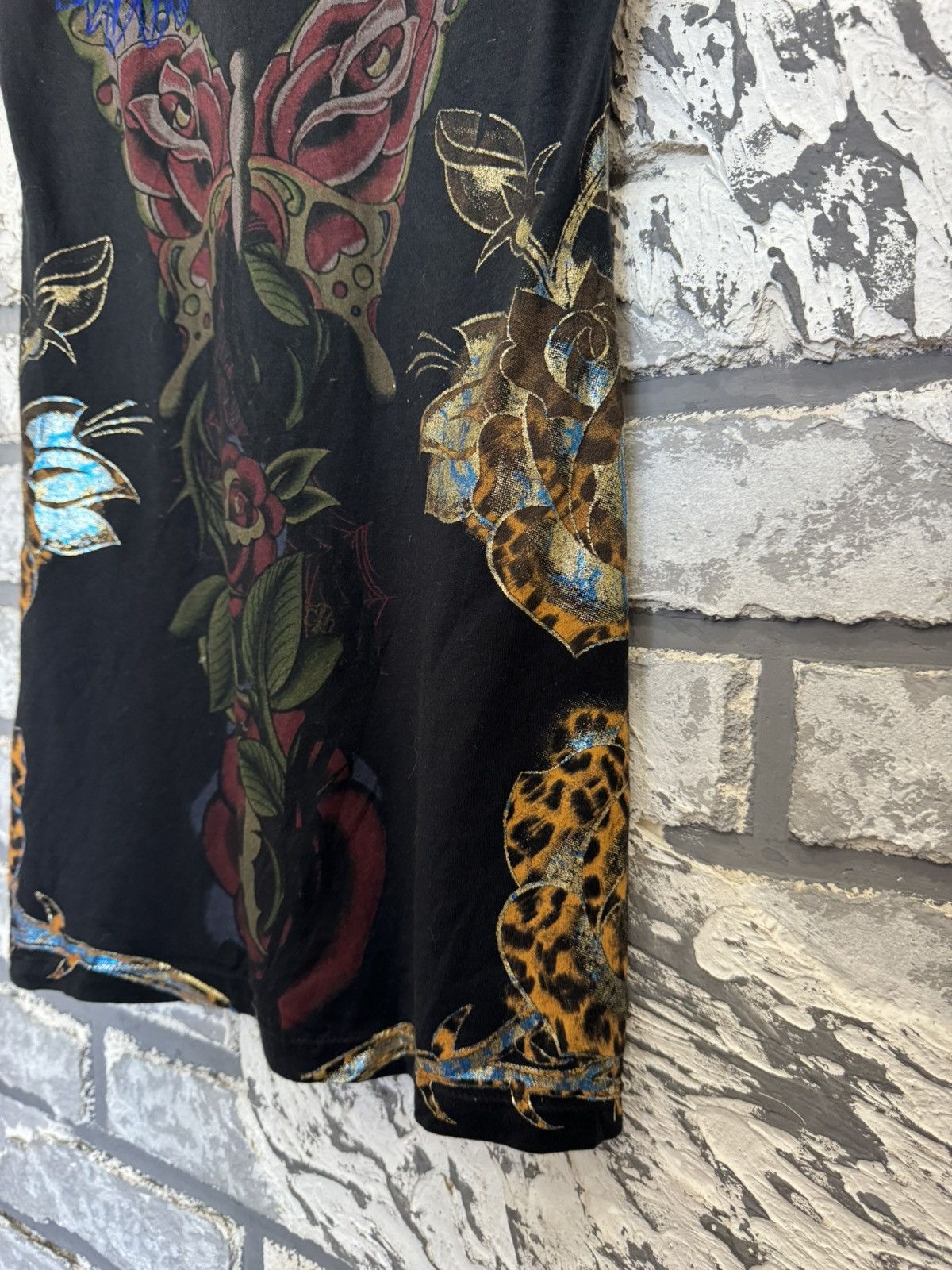 Christian Audigier Christian Audigier T-Shirt Black Size L Size L / US 10 / IT 46 - 12 Thumbnail