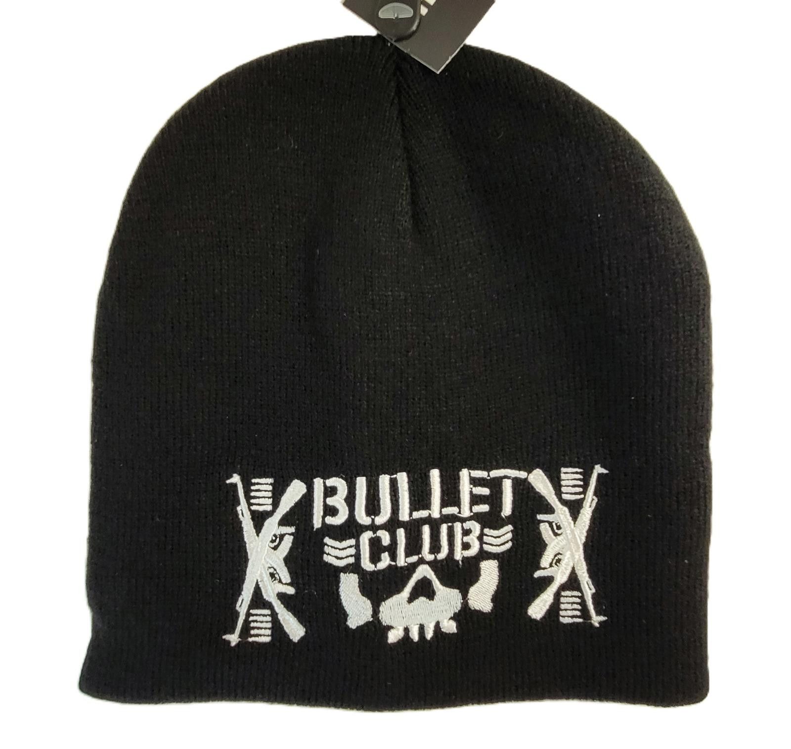 Other Bullet Club Beanie Black Knit Hat NJPW Wrestling Logo - NEW Size ONE SIZE - 1 Thumbnail