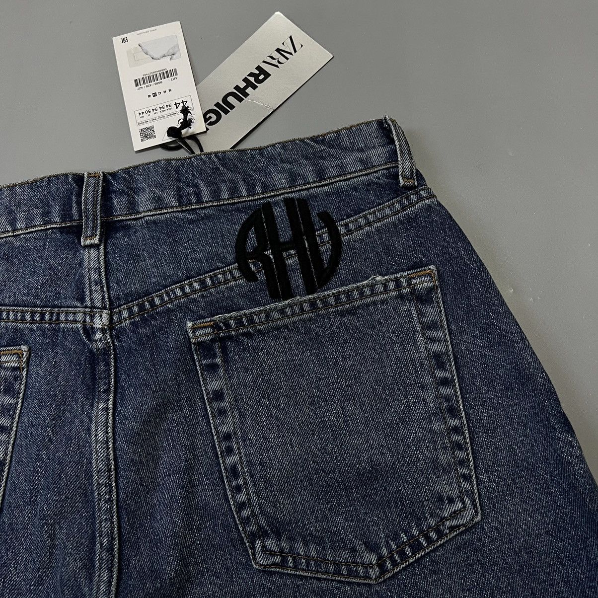Rhude × Zara RHUDE x Zara NEW Denim Shorts logo size 34 Size US 34 / EU 50 - 15 Thumbnail