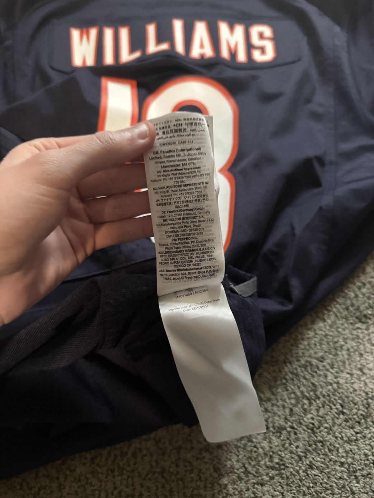 Nike Caleb Williams Nike Jersey Size US M / EU 48-50 / 2 - 6 Thumbnail