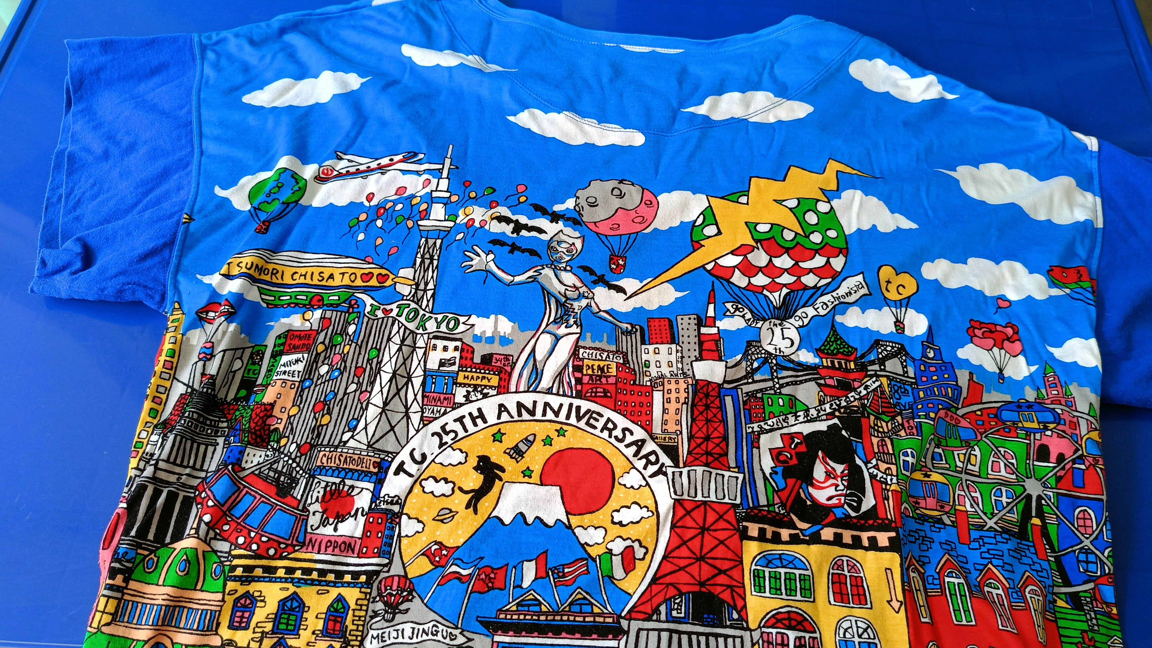Tsumori Chisato Tsumori Chisato ISSEY MIYAKE 25th Anniversary Japan tshirt Size L / US 10 / IT 46 - 12 Thumbnail