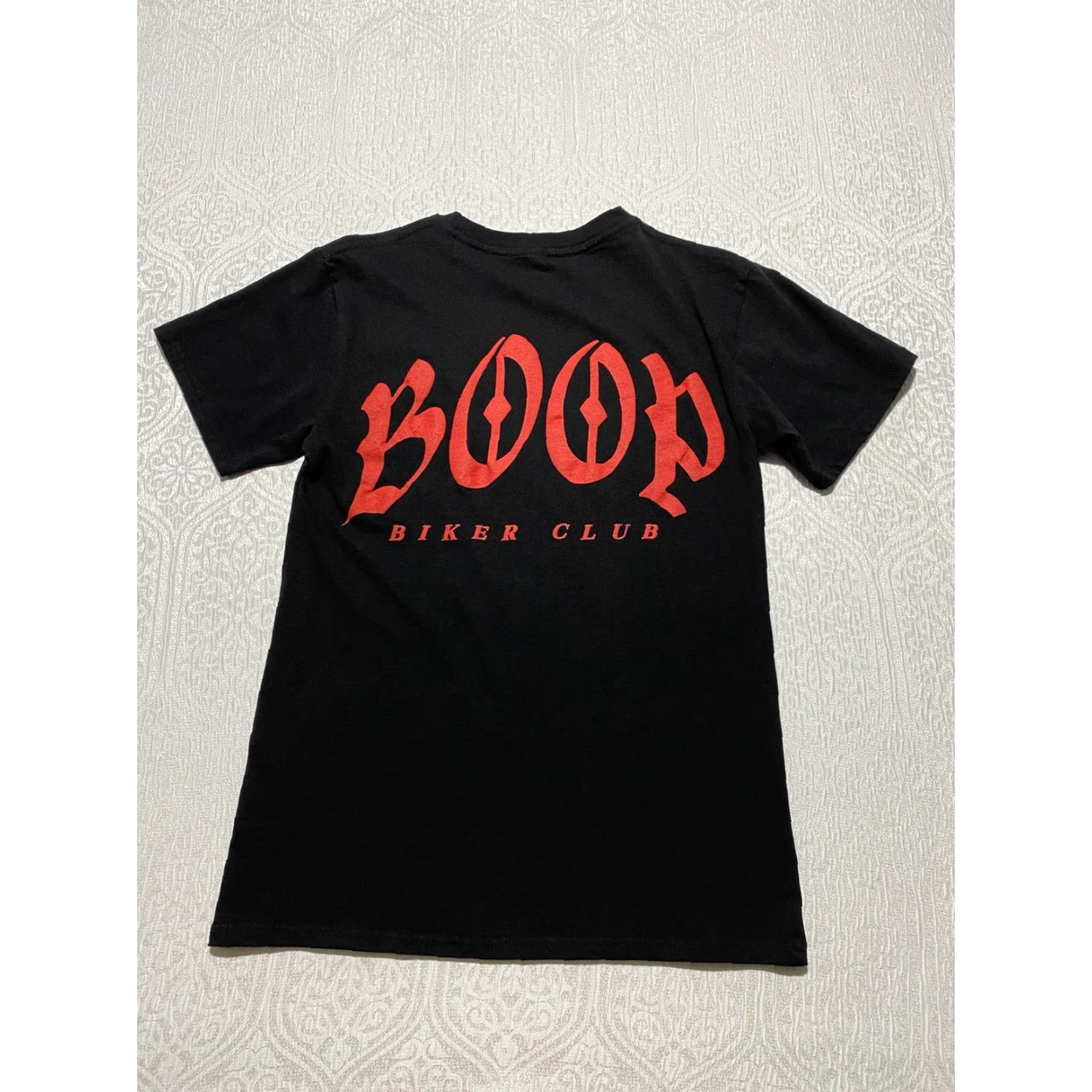 Vintage VINTAGE Betty Boop Shirt Mens Small Black Biker Club LA Graphic Tee Brisco Brands Size US S / EU 44-46 / 1 - 2 Thumbnail