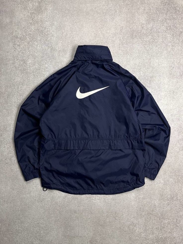 Nike VINTAGE NIKE 2IN1 NYLON OLYMPIC Y2K BIG SWOOSH JACKET S Size US S / EU 44-46 / 1 - 3 Thumbnail