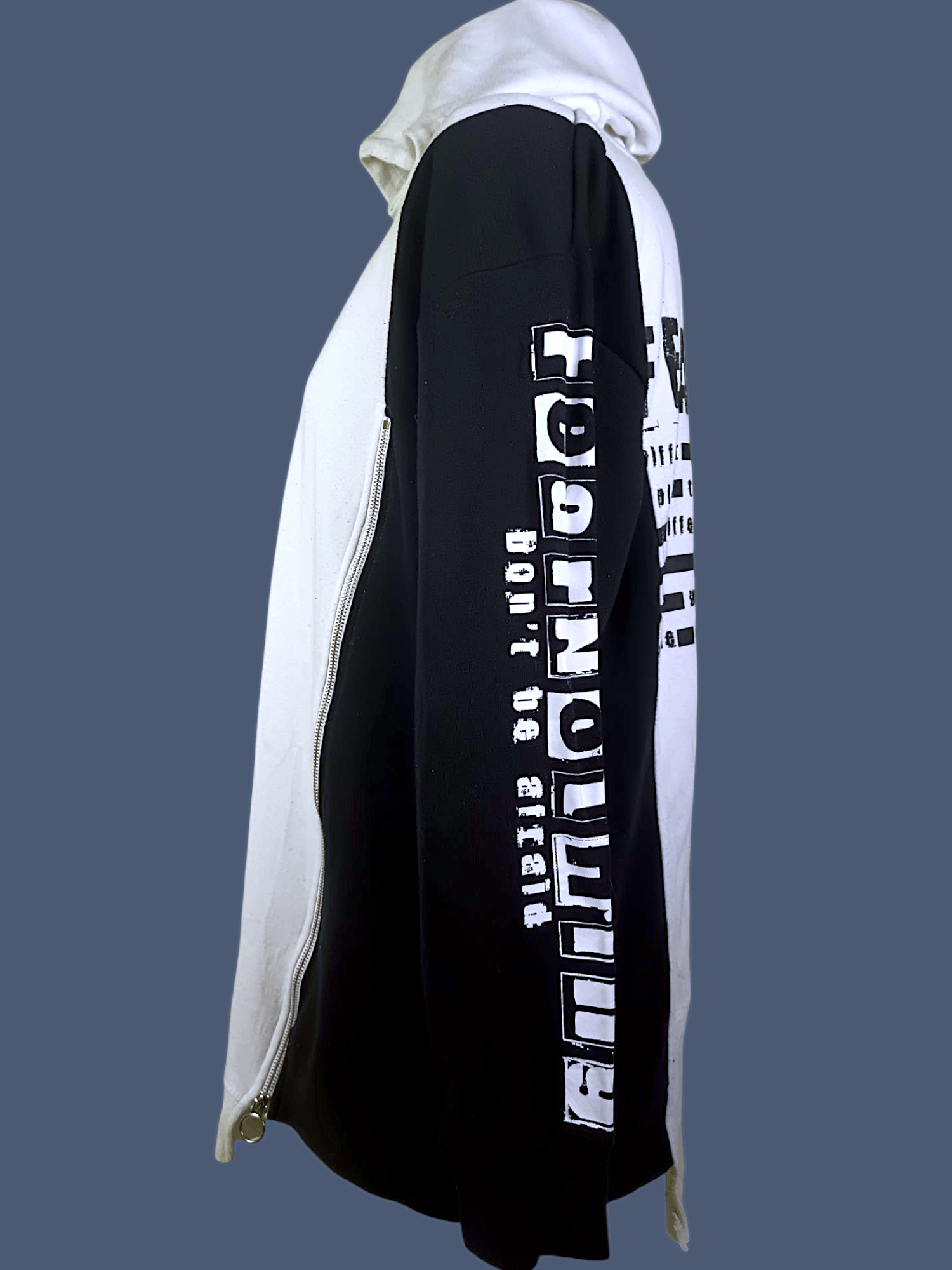 Japanese Brand Japanese Beaumere Poem Side Zipper Hoodie if6was9 style Size US XL / EU 56 / 4 - 15 Thumbnail