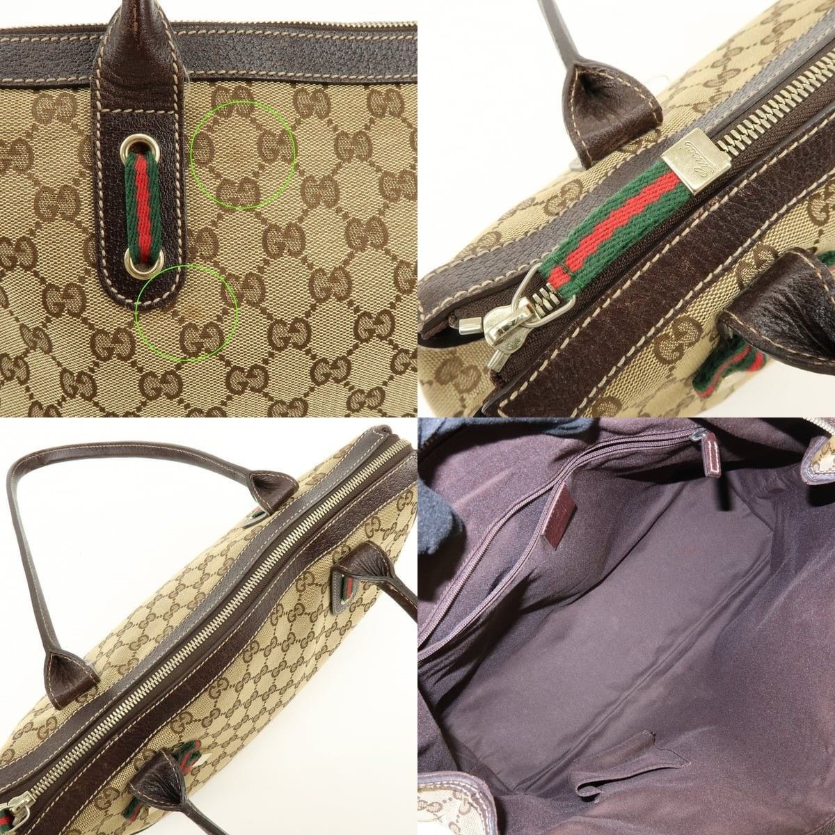 Gucci Gucci Princy GG Canvas Shoulder Bag Brown Size ONE SIZE - 7 Thumbnail
