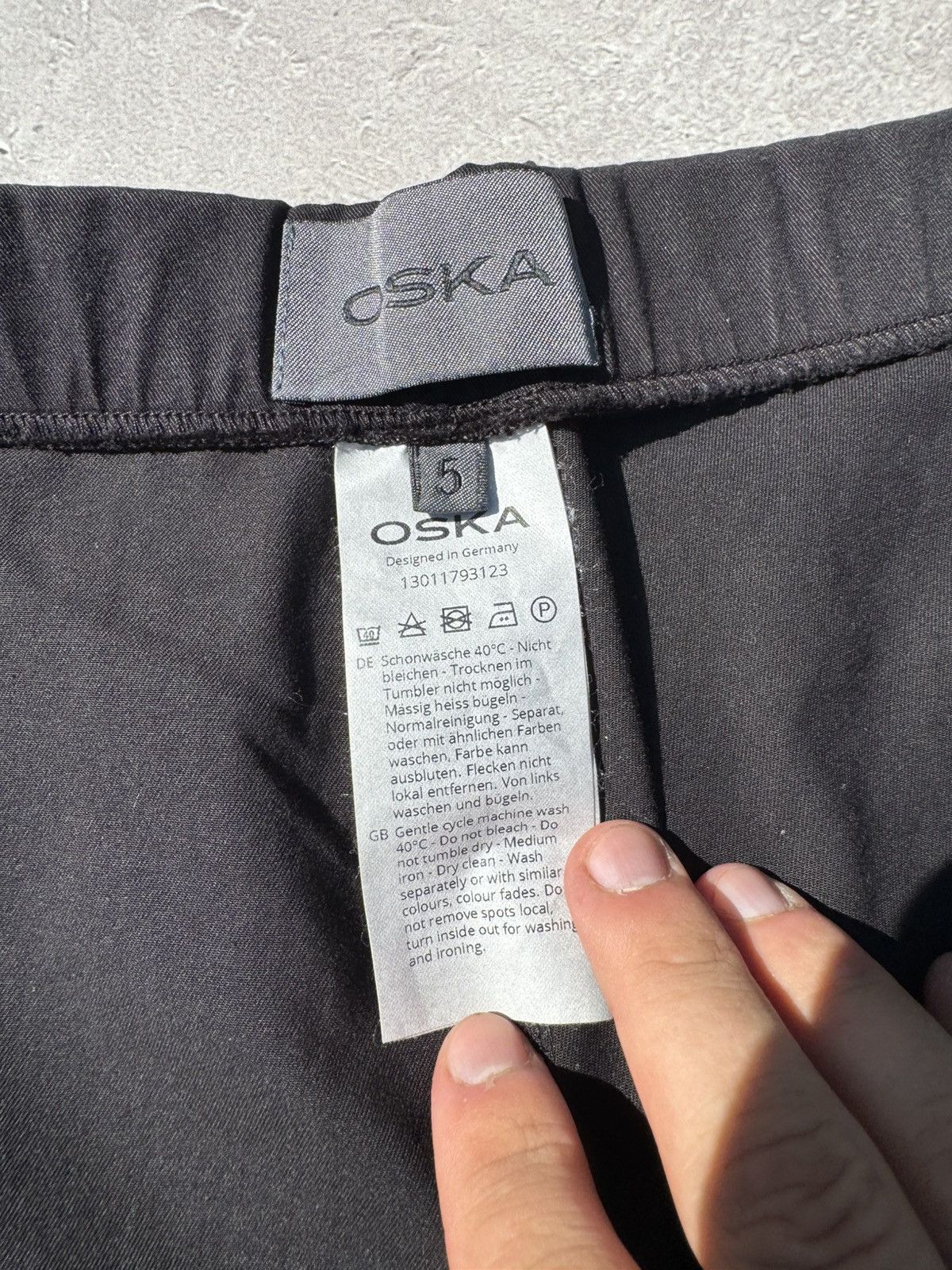 OSKA OSKA Baggy Chino Womans Pants Size 5 Size 36" / US 14 / IT 50 - 8 Thumbnail