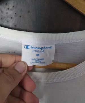 Champion Champion Heritage Script Logo T-Shirt White Size US M / EU 48-50 / 2 - 5 Thumbnail