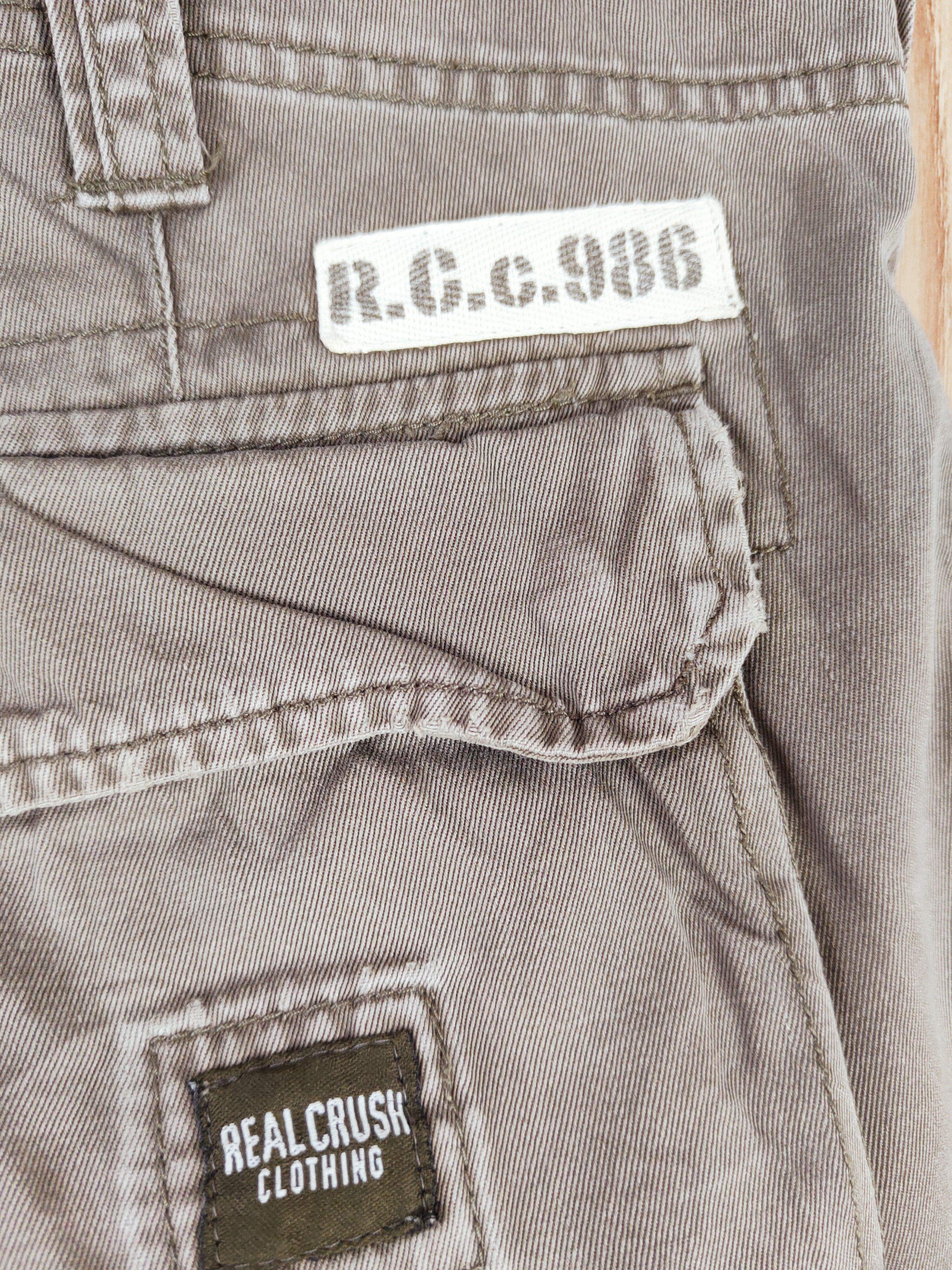 Japanese Brand × Vintage RCC 986 Olive Faded Multi Tactical pocket Cargo Pants Size US 35 - 10 Thumbnail