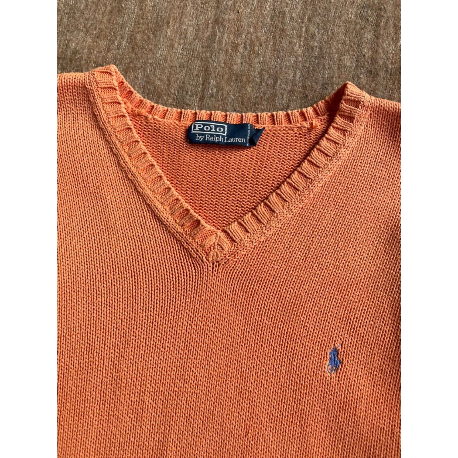 Polo Ralph Lauren Polo Ralph Lauren Vintage Cotton Knit Sweater 8581AC Size US XL / EU 56 / 4 - 3 Thumbnail