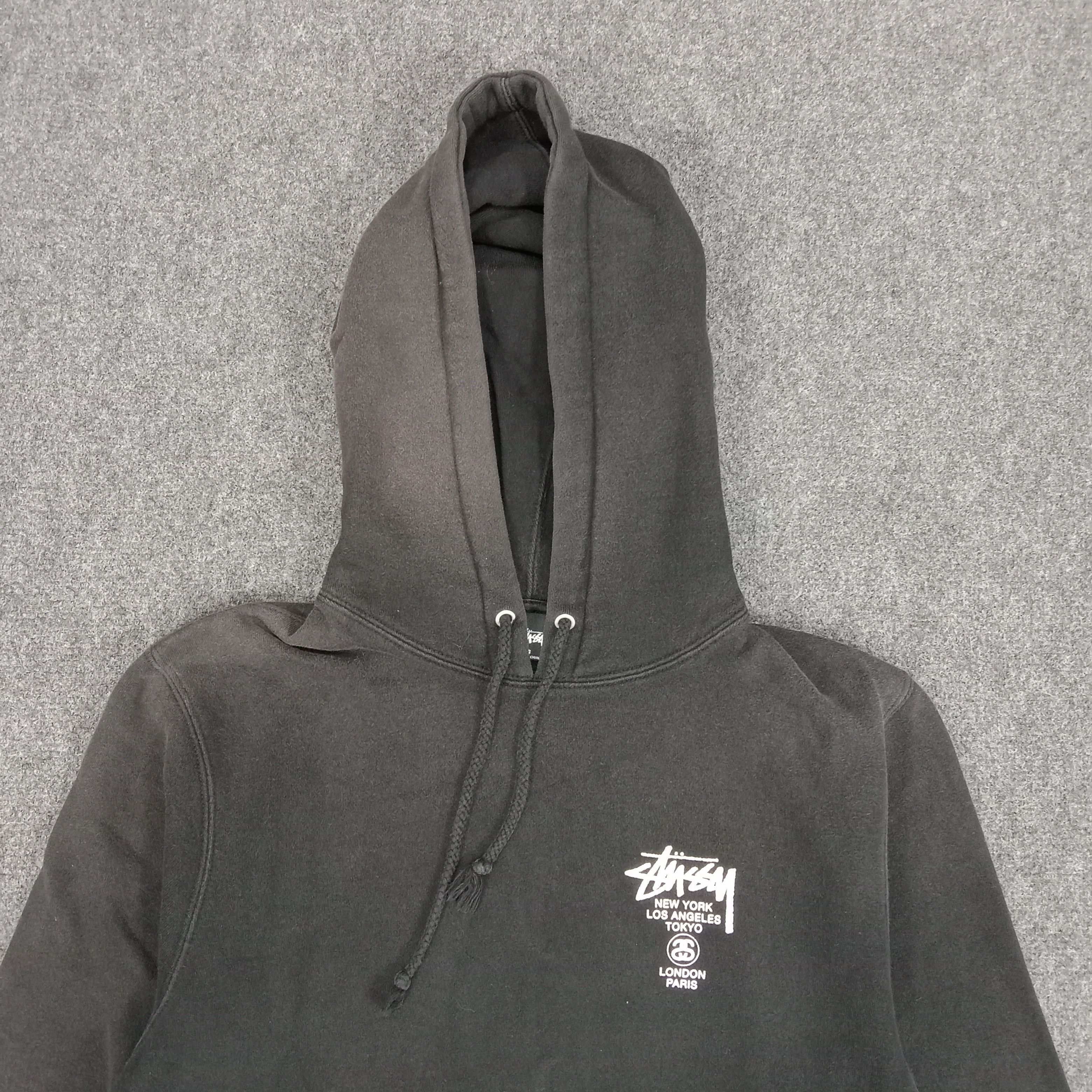 Stussy × Vintage Stussy Streetwear Style Big Logo Hoodies Size US S / EU 44-46 / 1 - 4 Thumbnail