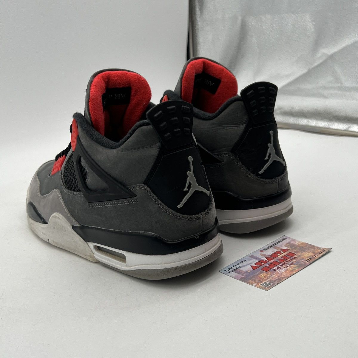 Jordan Brand Air Jordan 4 Infrared Size US 9.5 / EU 42-43 - 4 Thumbnail