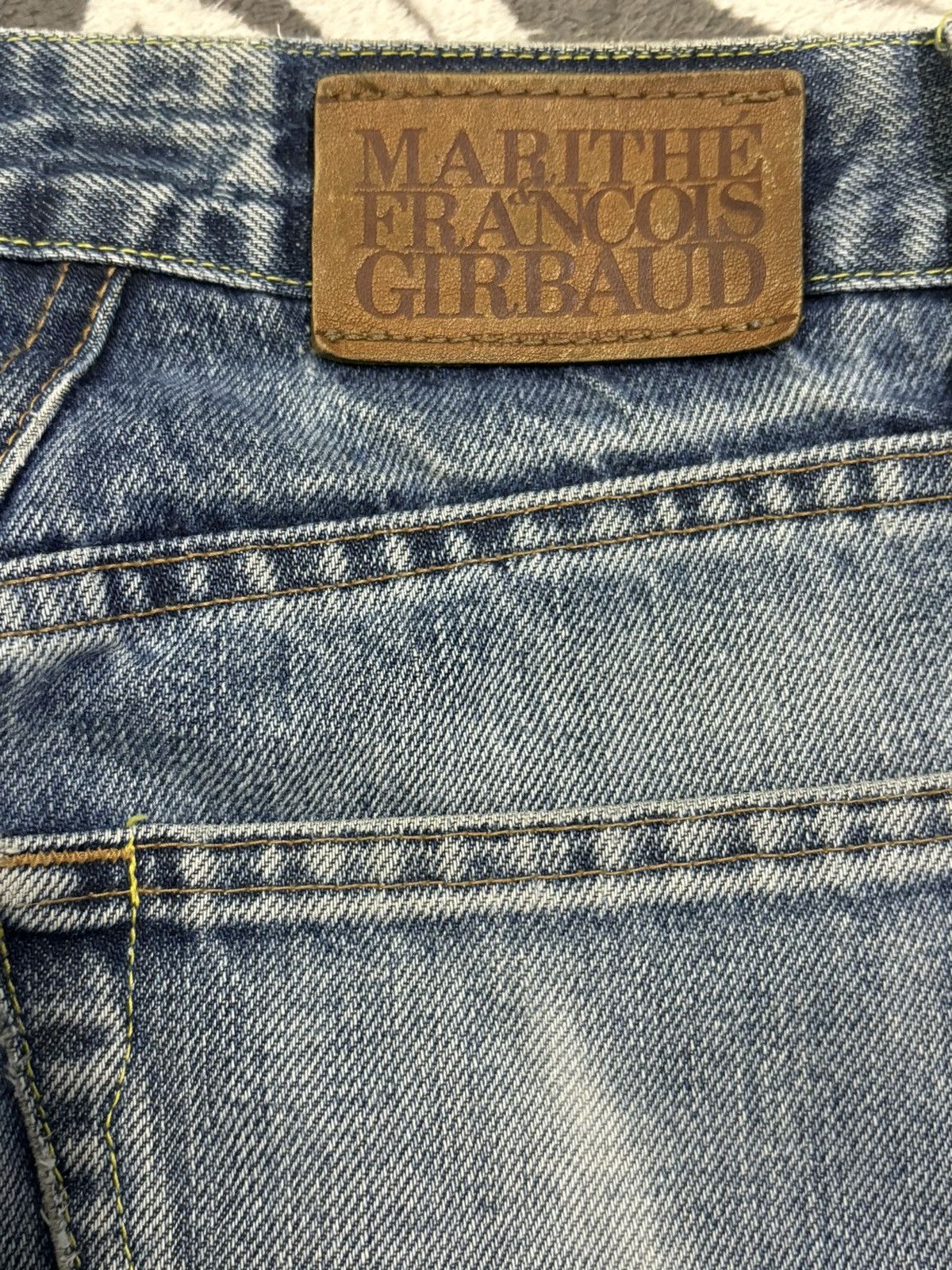 Marithe + Francois Girbaud Vintage 90s Marithe Francois Girbaud Baggy Distressed Jeans Size US 30 / EU 46 - 12 Thumbnail