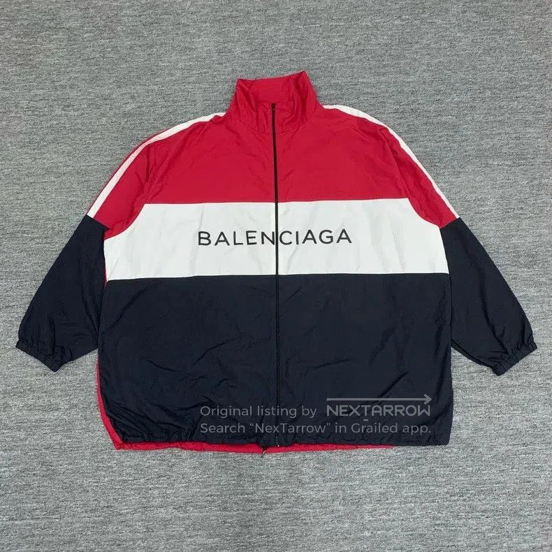 Balenciaga Balenciaga Colorblock Windbreaker Jacket. Size US L / EU 52-54 / 3 - 1 Thumbnail