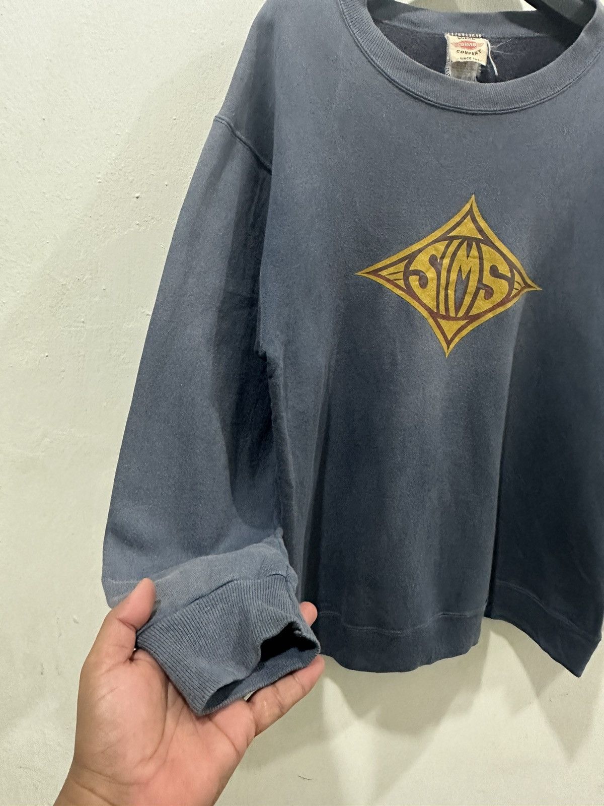 Quicksilver Y2K SIMS BOARD Faded Crewneck Size US L / EU 52-54 / 3 - 9 Thumbnail